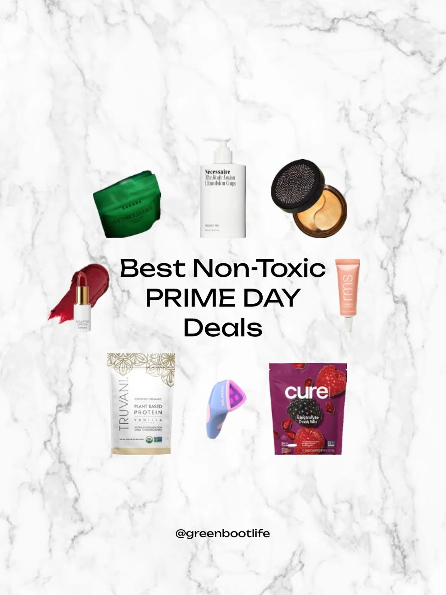 Get savings on the cleanest, non-toxic small businesses during Amazon Prime Day! That&rsquo;s the majority of things I&rsquo;ve curated for you. 

Some of my favorite brands are on sale like: @rmsbeauty, @sakaralife, @clearstemskincare, @rahuabeauty,