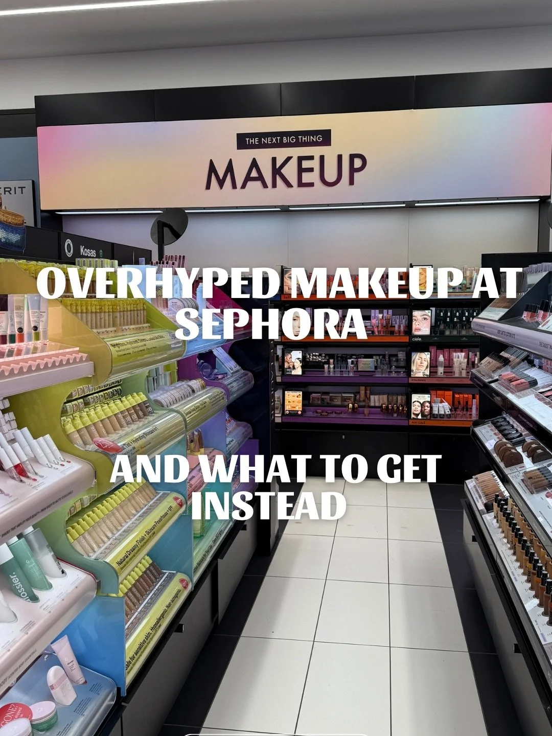 Comment SWAP and I&rsquo;ll send you all the swaps from this post!

SALE ALERT: As a @sephora Beauty Insider, this week you can get 20% off your purchase (one time use), and 30% off all Sephora collection (ends 12/14).

Do you agree with these? Let m