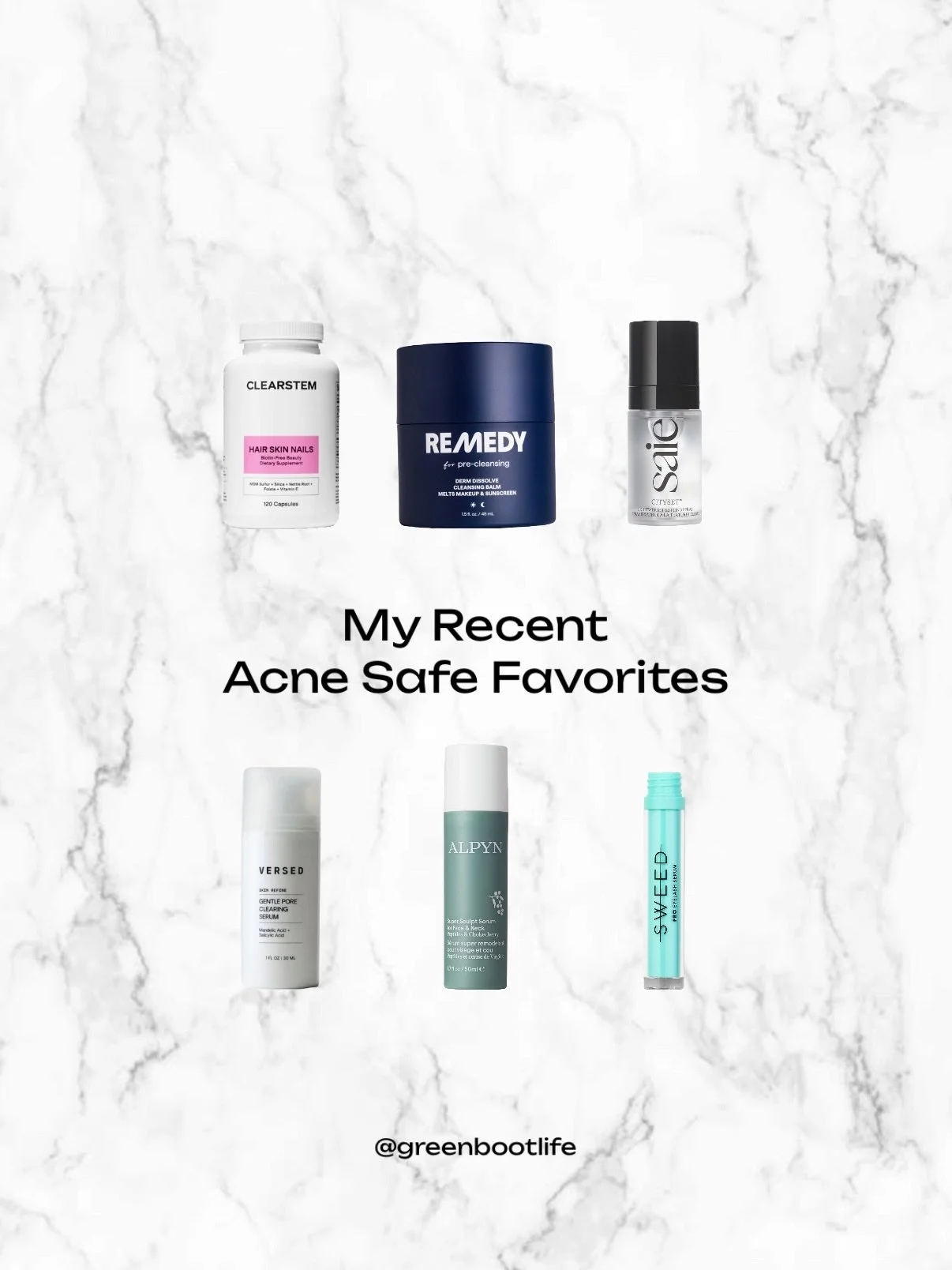 Swipe to see why ➡️ Comment FAVES and I&rsquo;ll send these directly to you!

Discount codes:
GREENBOOTLIFE saves you 15% off @clearstemskincare and @remedyskin 
GREENBOOTLIFE15 saves you 15% off @alpynbeauty 
GREENBOOTLIFEDETOX15 saves you 15% off a