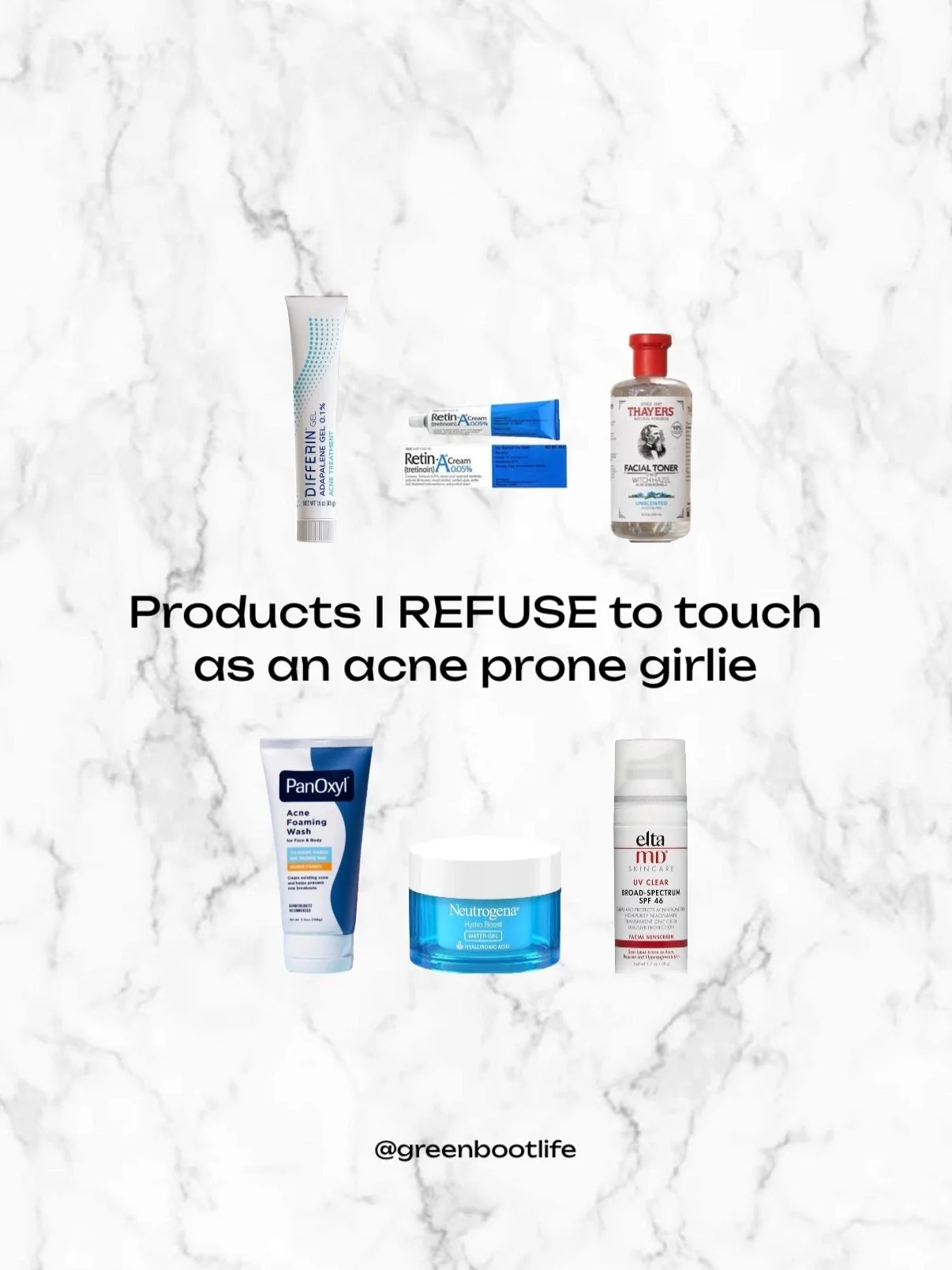 Swipe to see why ➡️➡️➡️

Do you want to see what I use to keep my acne under control? Comment ACNE and I&rsquo;ll send it to you!

#acne #acnetips #acnemyths #acnesafe