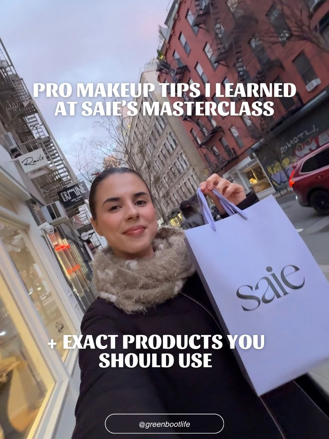 ⬇️⬇️⬇️
I paid for the @saiebeauty Masterclass so you don&rsquo;t have to! Scroll through to see the tips I learned in action ➡️

1. Brush priming = seamless application 
2. Use fingers if makeup is more skincare heavy, use brushes if makeup more pigm
