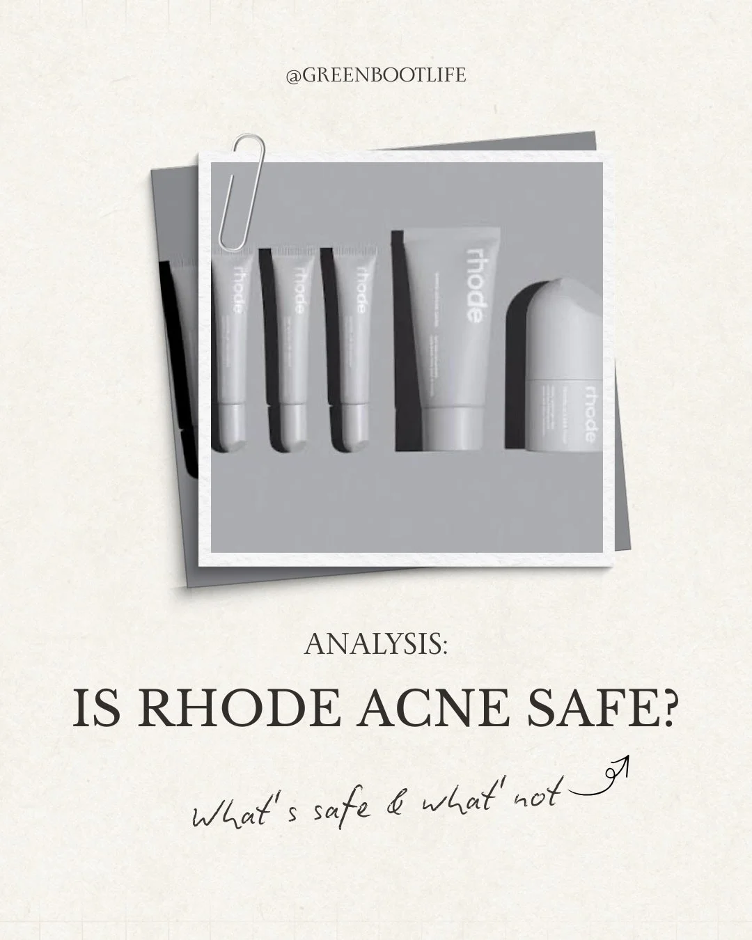 I scanned every #rhodeskin product for pore cloggers, so you don&rsquo;t have to!

In this new series, I&rsquo;ll be looking at popular skincare brands and going through every product ingredient list to check for potential pore cloggers. This, howeve