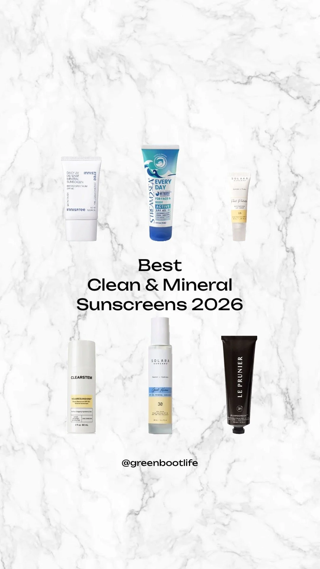 Best Mineral Sunscreens 2026: Clean, Non-Toxic &amp; Acne-Safe for Face, Body &amp; Lips