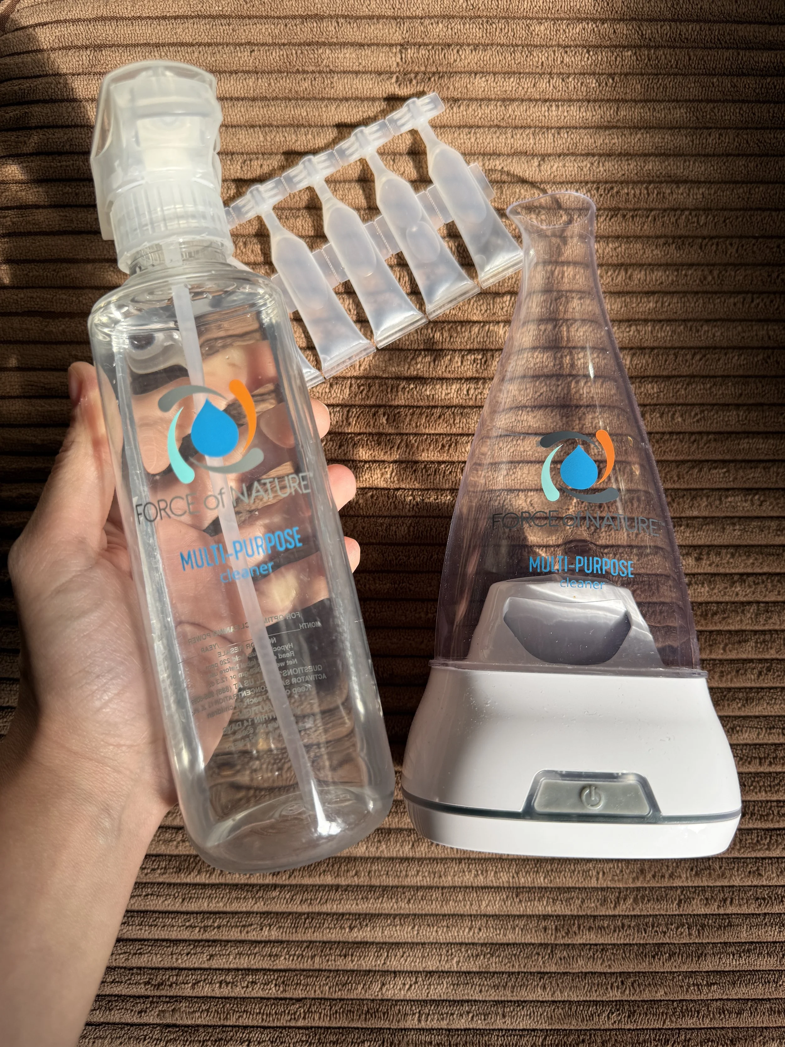 Force of Nature Disinfecting Cleaner Set