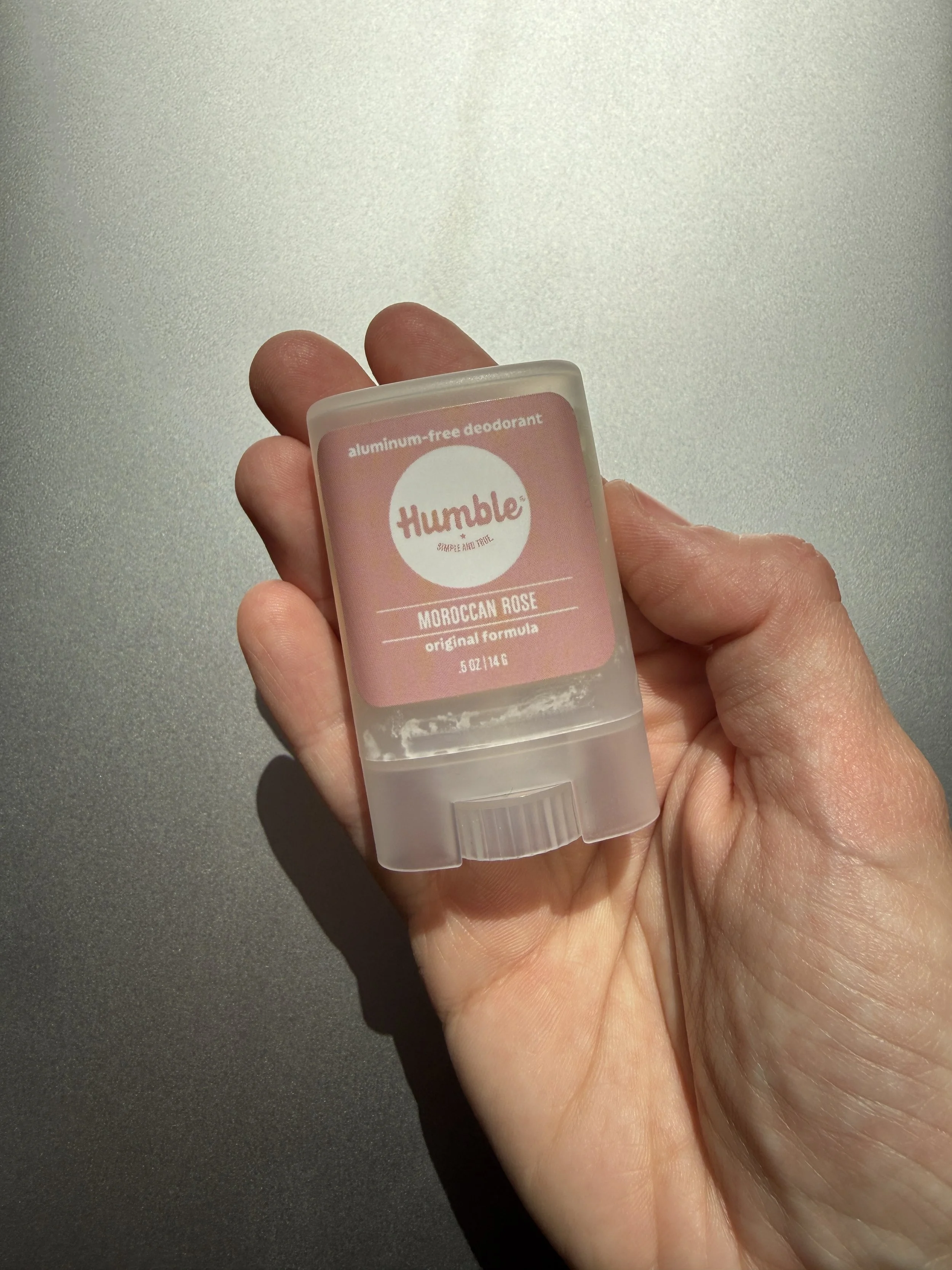 Humble natural aluminum free deodorant affordable option that actually works
