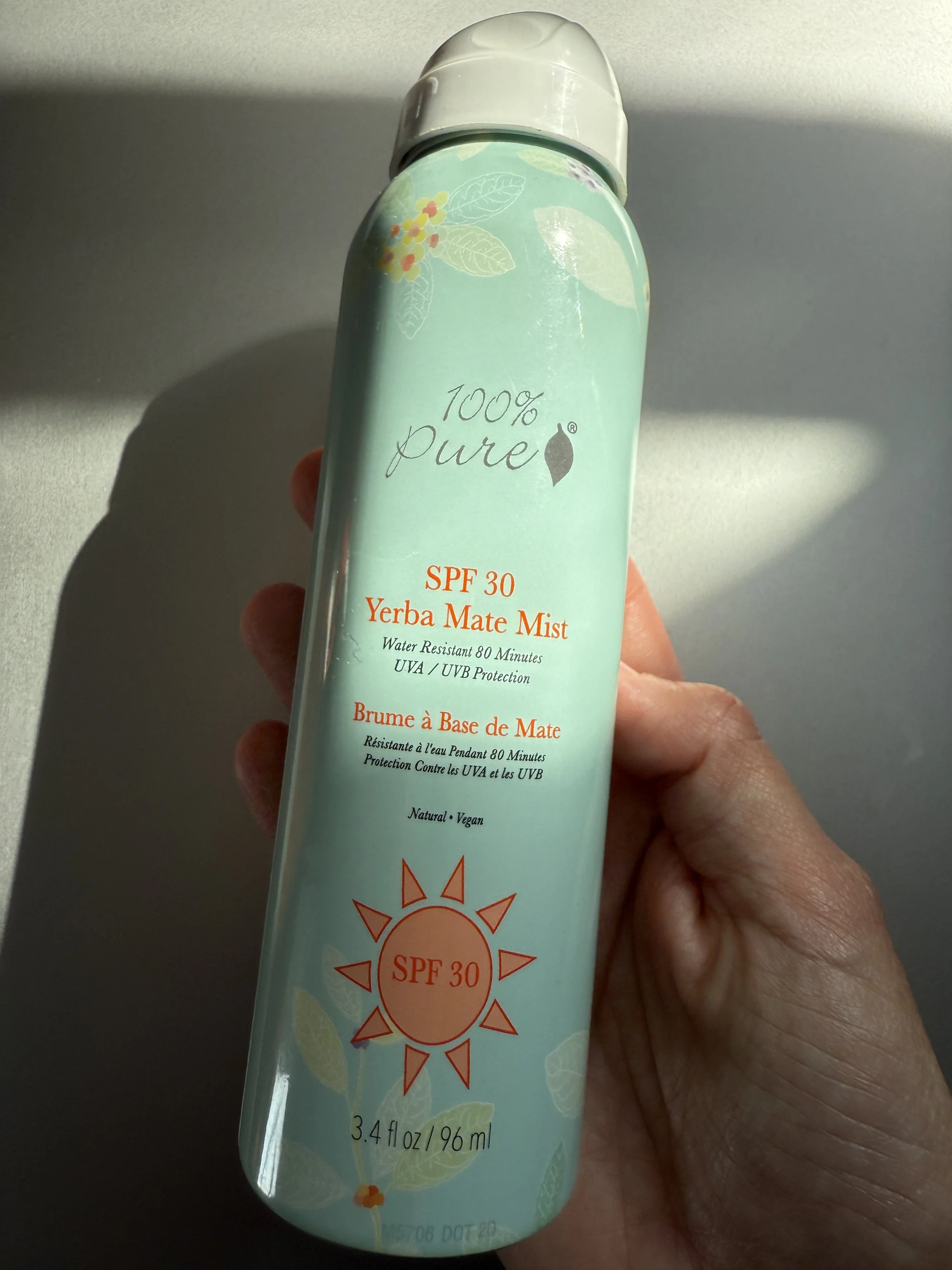 100% Pure Yerba Mate Mist SPF 30