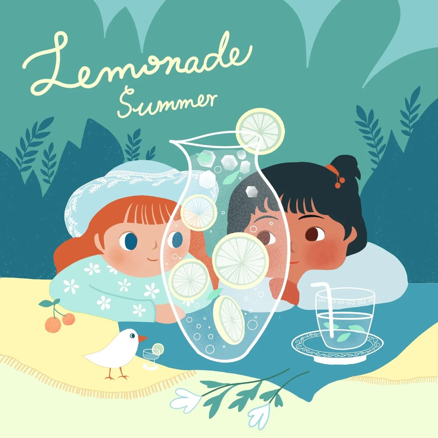 Lemonade Summer.

#illustration #illustrationartists #lemonade #theycookanddraw #summer
#friends