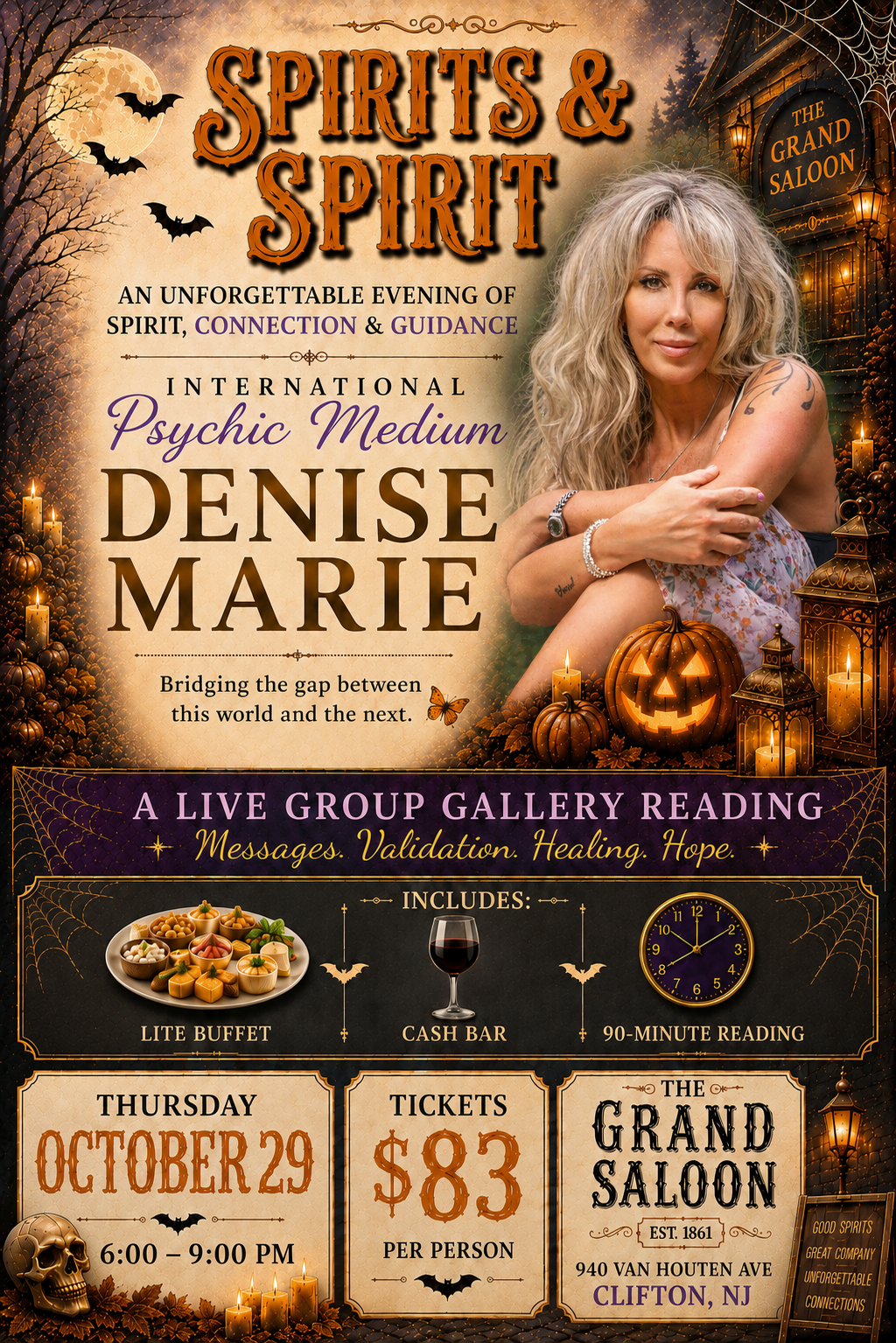 Spirits & Spirit at The Grand Saloon