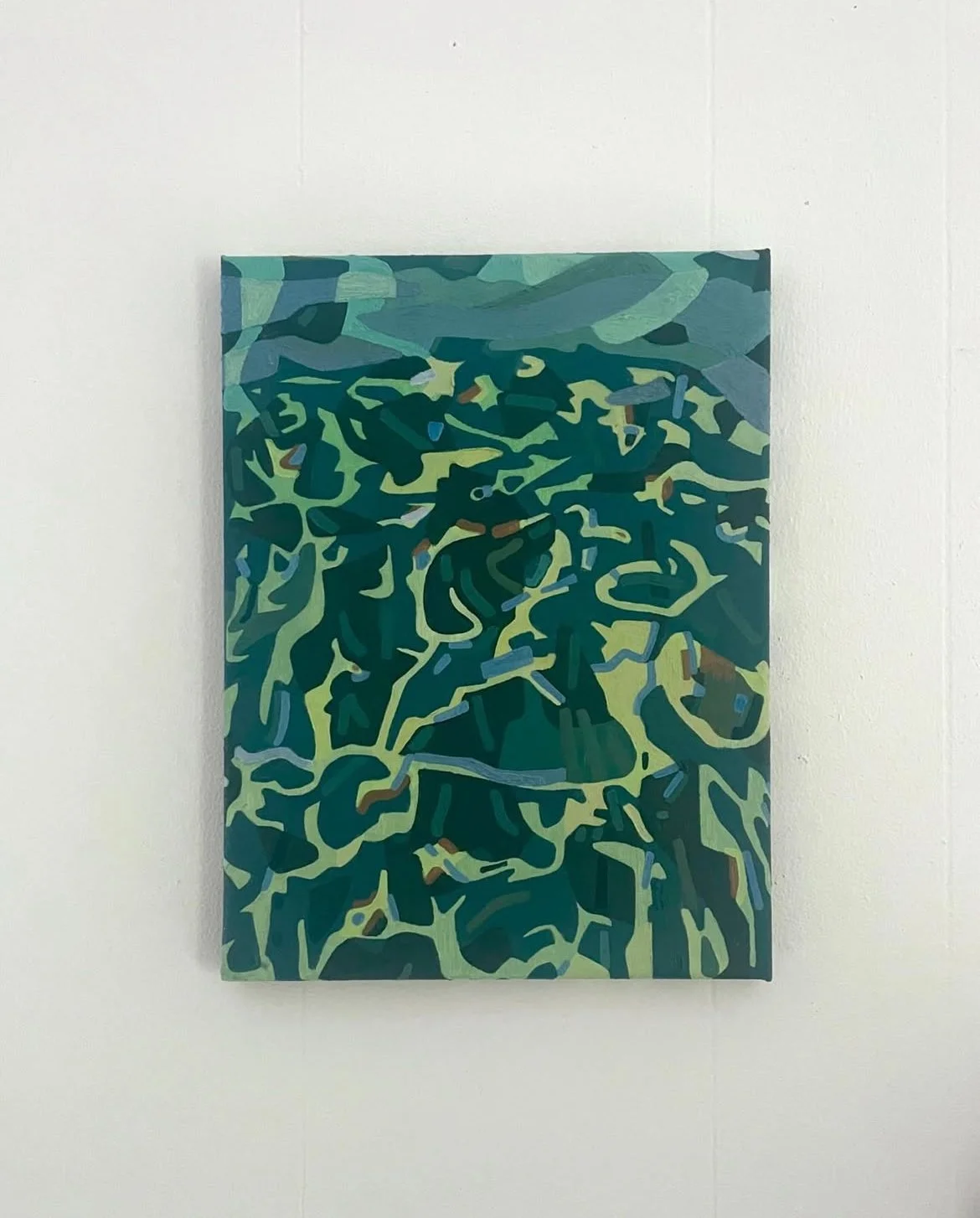 Untitled, Water, Oil on Canvas, 9x12"