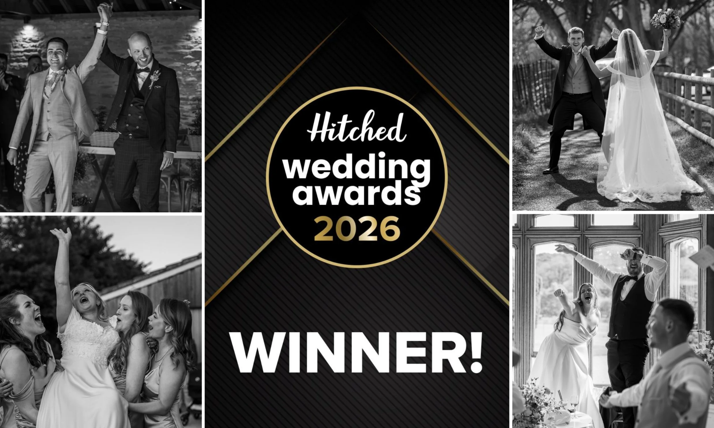 We’re a Hitched Wedding Awards Winner for the Second Year Running!