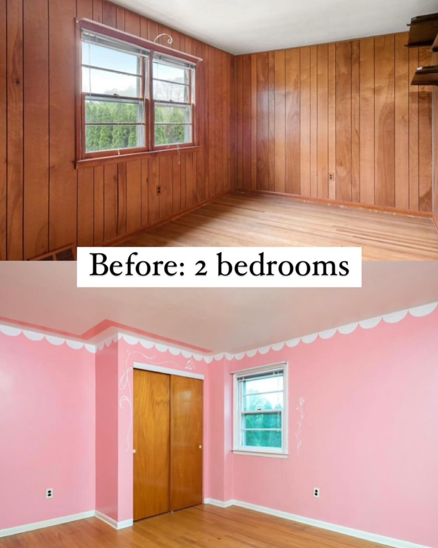 Unveiling the 2nd Floor 🍾

Created a walk-in master closet and turned the half bath ensuite into a full bath.