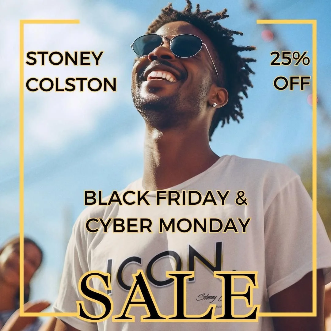 Kick off your holiday shopping in style with our Black Friday - Cyber Monday sale! Get 25% off all orders until Nov 27th at 11:59pm (est) when you use the code BFCM2023 at check-out! Get in style and stay in style with Stoney Colston! #style, #styleo