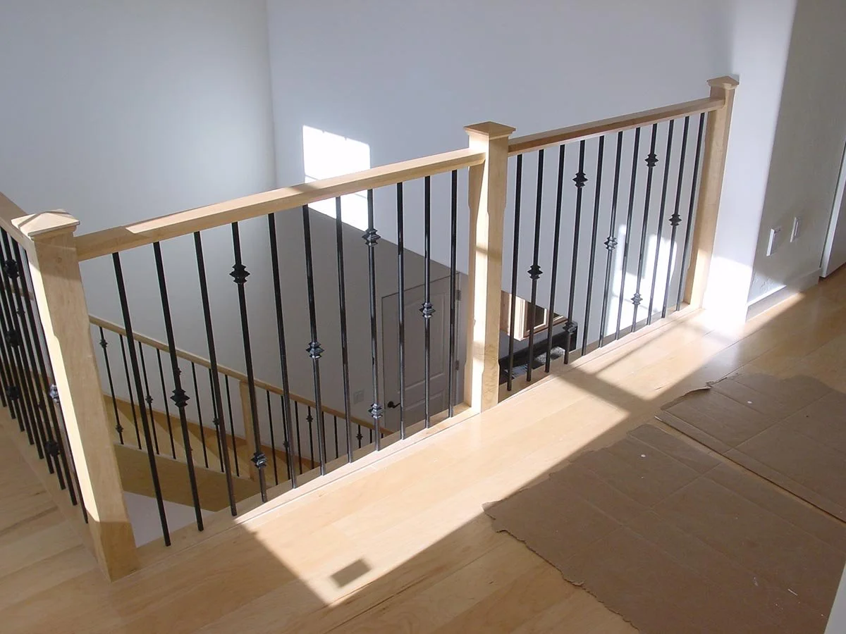 Maple Railing Premium Maple Wood Stairs and Railings Ltd | Crafted Excellence in ...