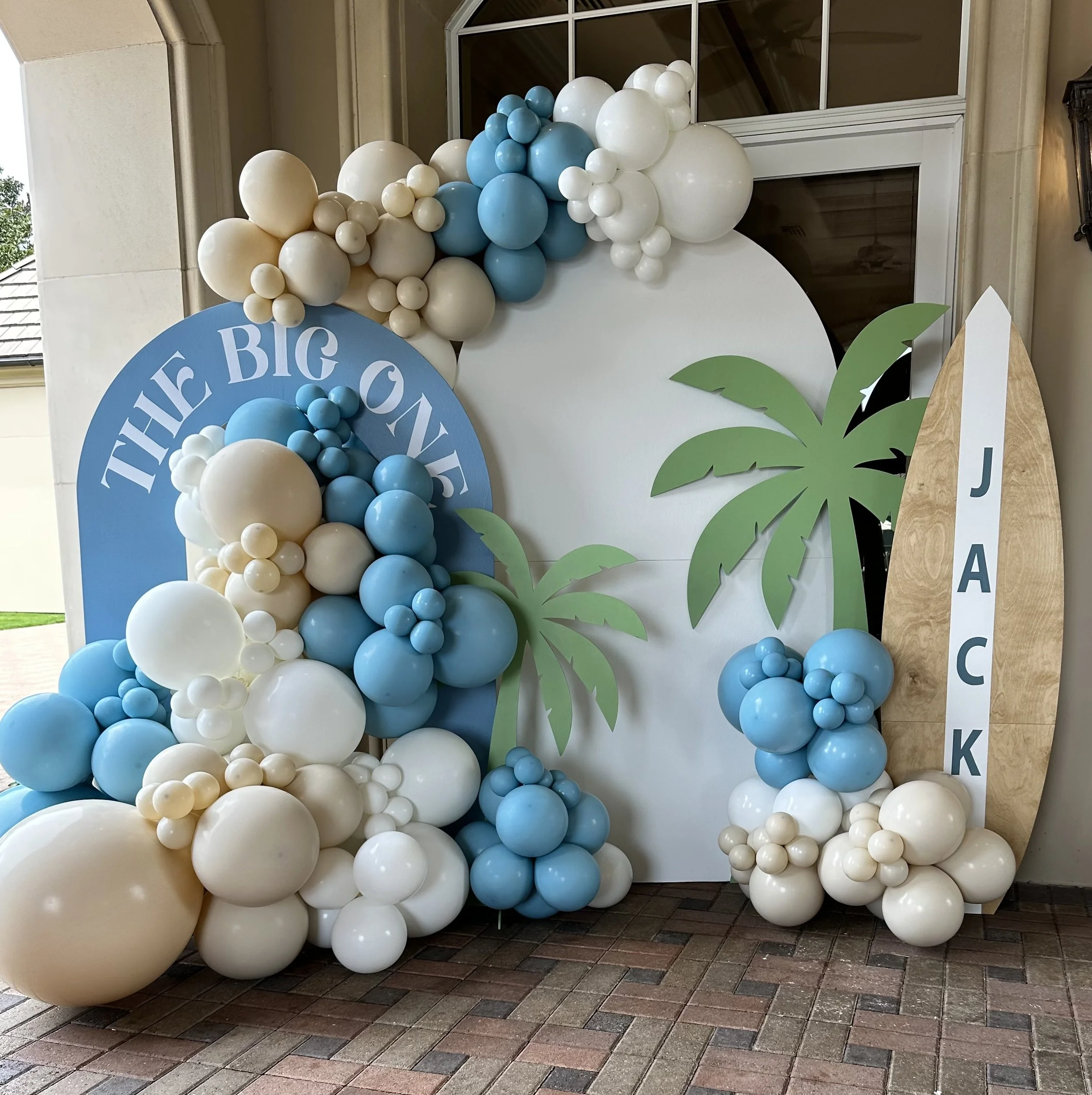 The Big One with custom wood cutouts