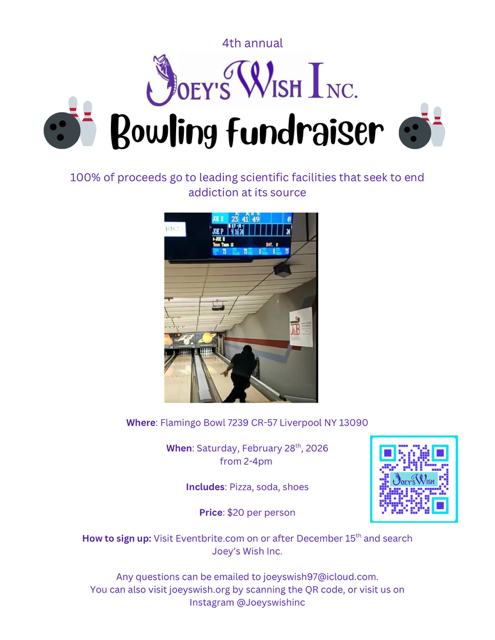 4th annual Bowling Fundraiser