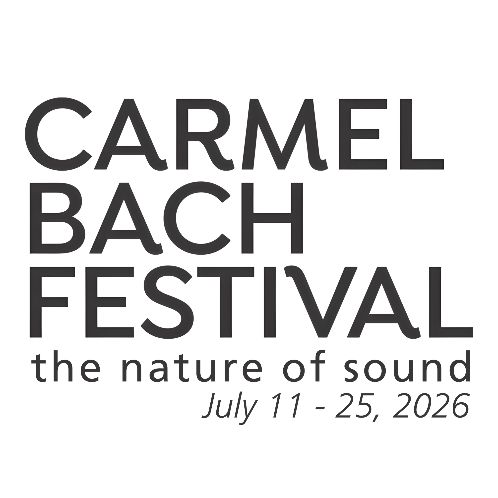 Carmel Bach Festival - The Seasons