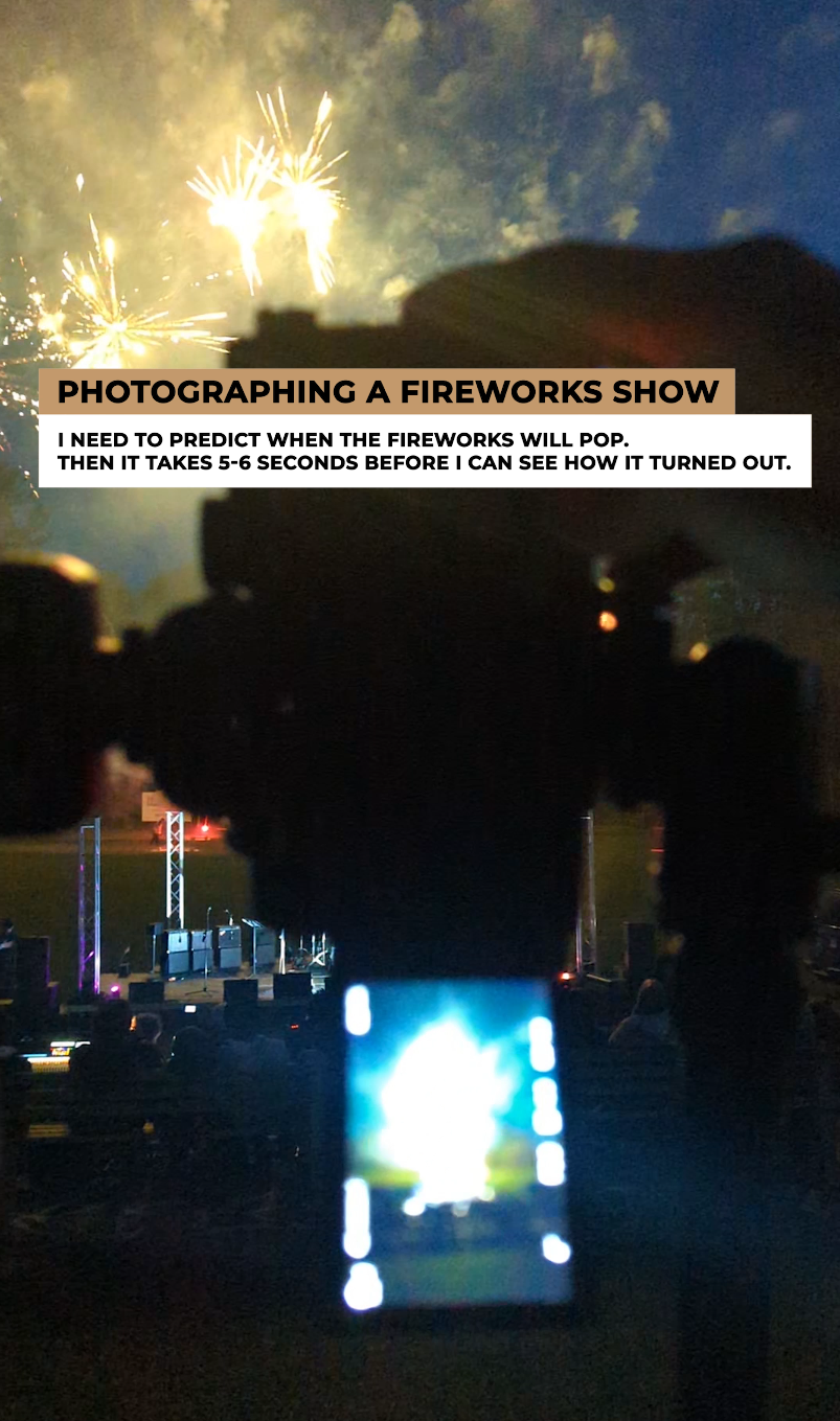 Capturing fireworks!