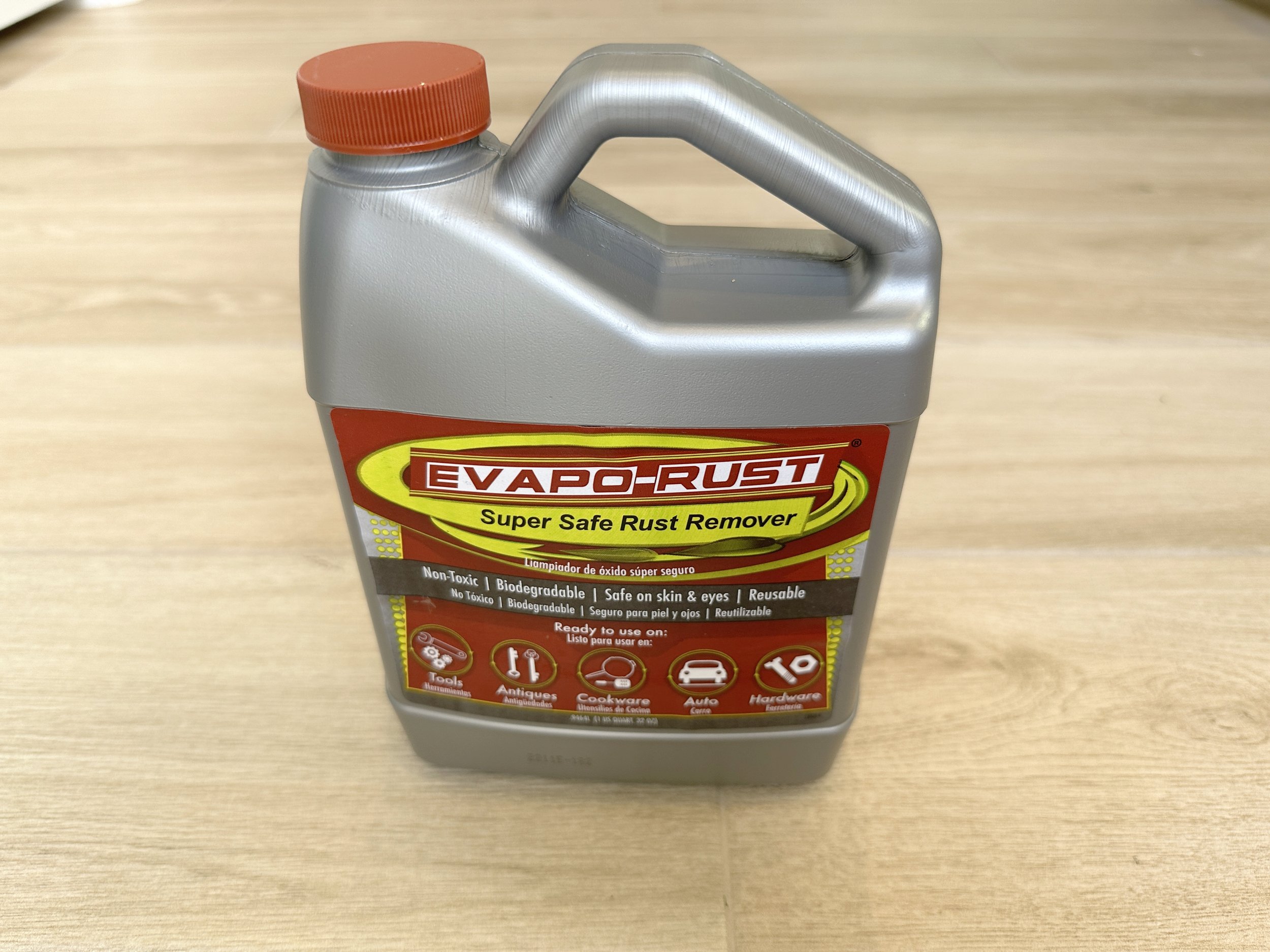 Evapo-Rust Rust Remover, Case of 4 - 1 Quart Bottles