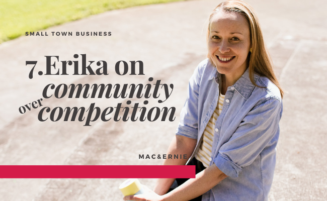 Episode 7. Erika on community over competition
