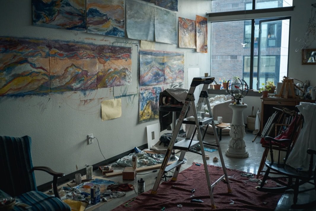 places within places 
studio shots from @eboekel and more interesting things to come 🧙🏽&zwj;♂️
#seattle #loft #studio #artist #artwork