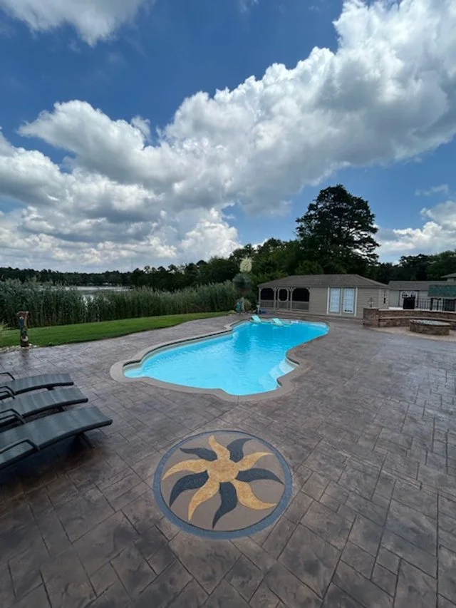 STAMPED PATIO