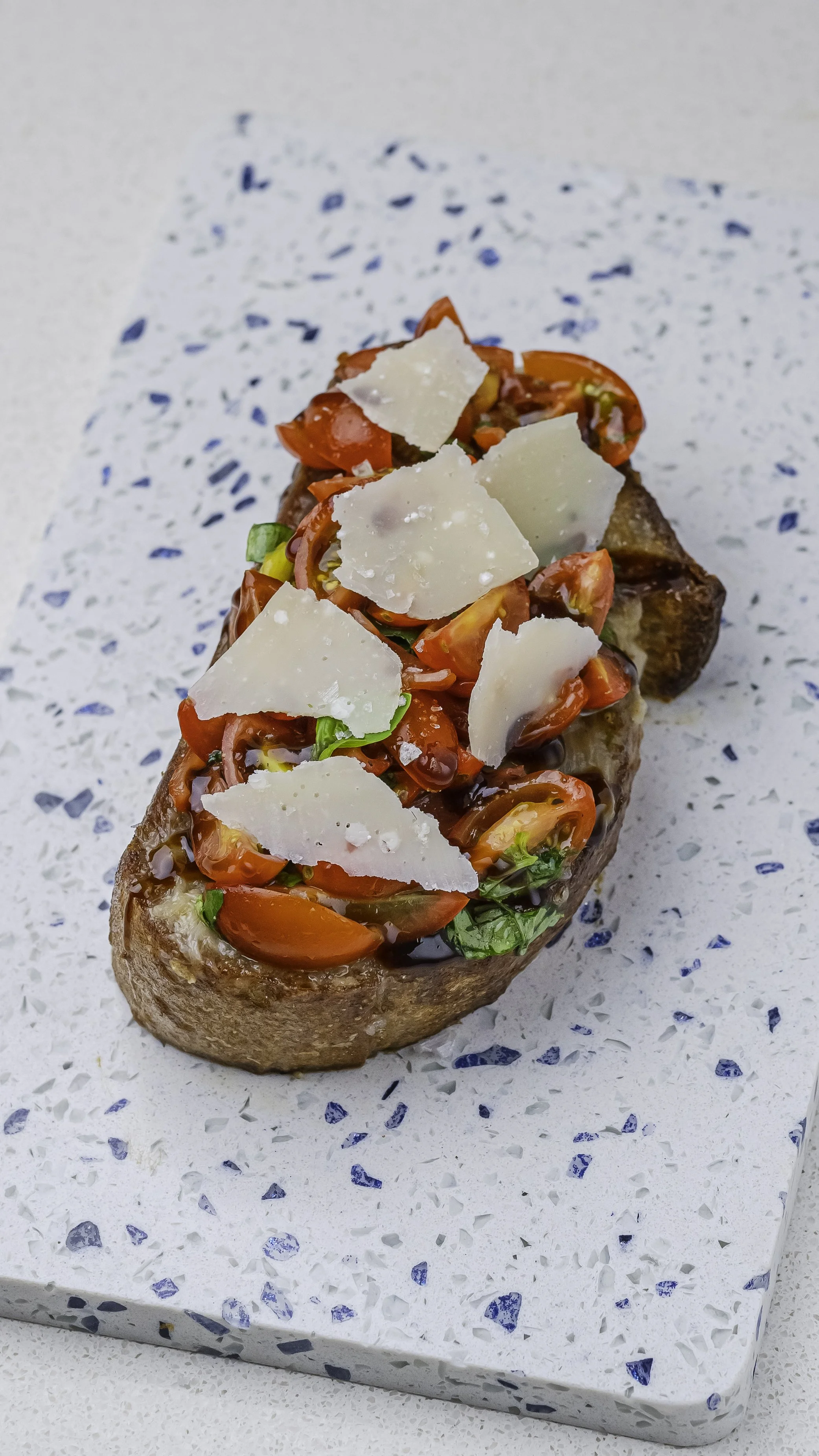 Tomato and Basil Toast