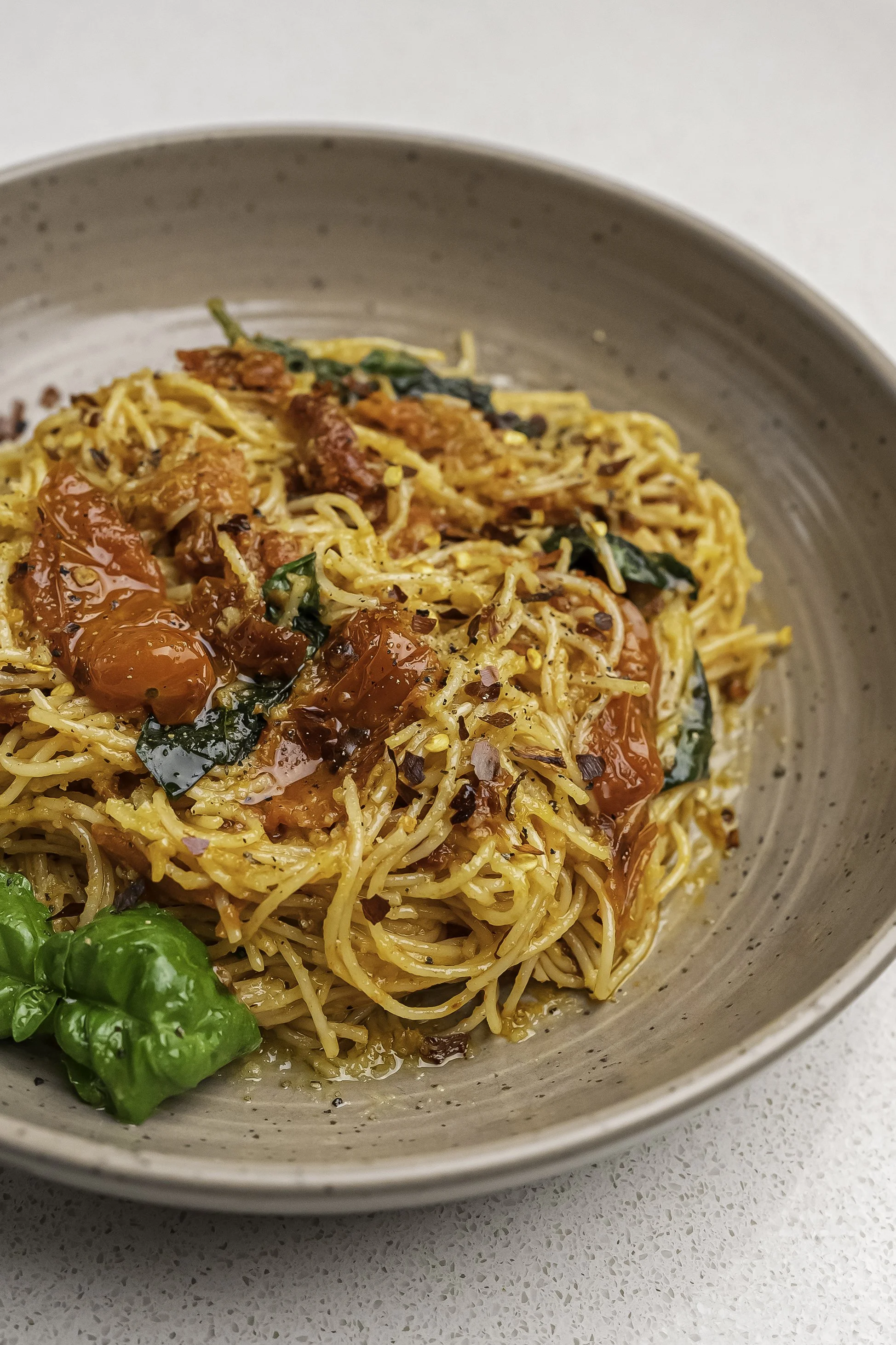 Sun-Dried Tomatoes Capellini