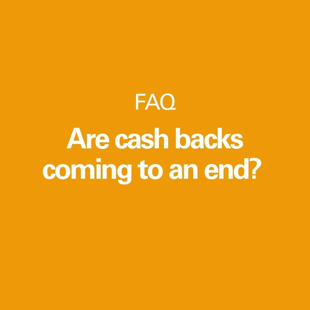 Between the cash back of up to $4,000 and the interest saved over the first 12 months, many clients are in the region of 8-10k better off after the first year when they refinance.

Unfortunately, those cash backs are being rolled back as we speak.

I