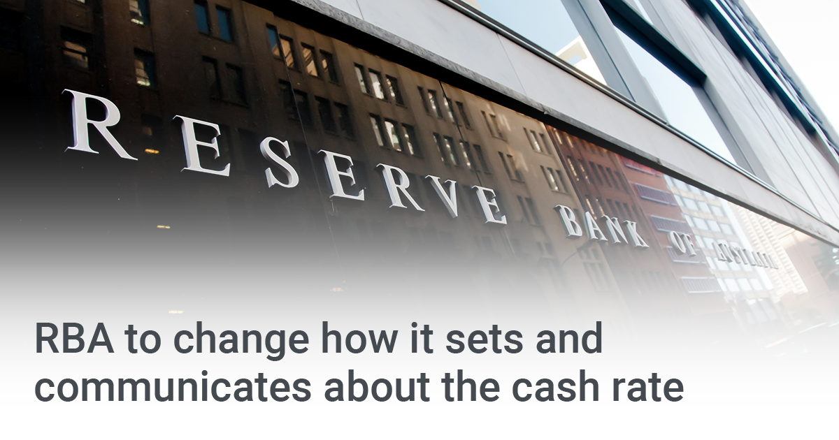 RBA changes
