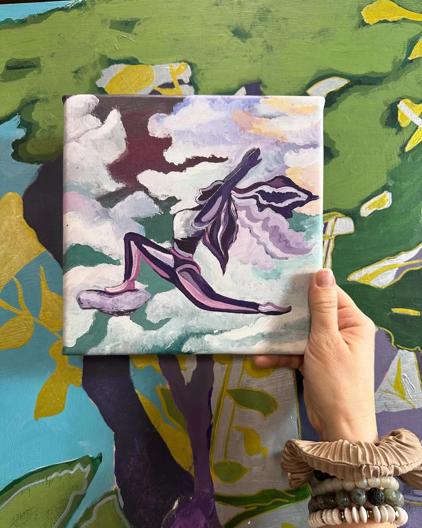 Looking back on my &ldquo;Embodiment&rdquo; collection of abstract paintings, this one titled &ldquo;Dreamscape&rdquo; was the most popular for prints. I can never guess what collectors will enjoy the most - I&rsquo;m just grateful you love my work ?