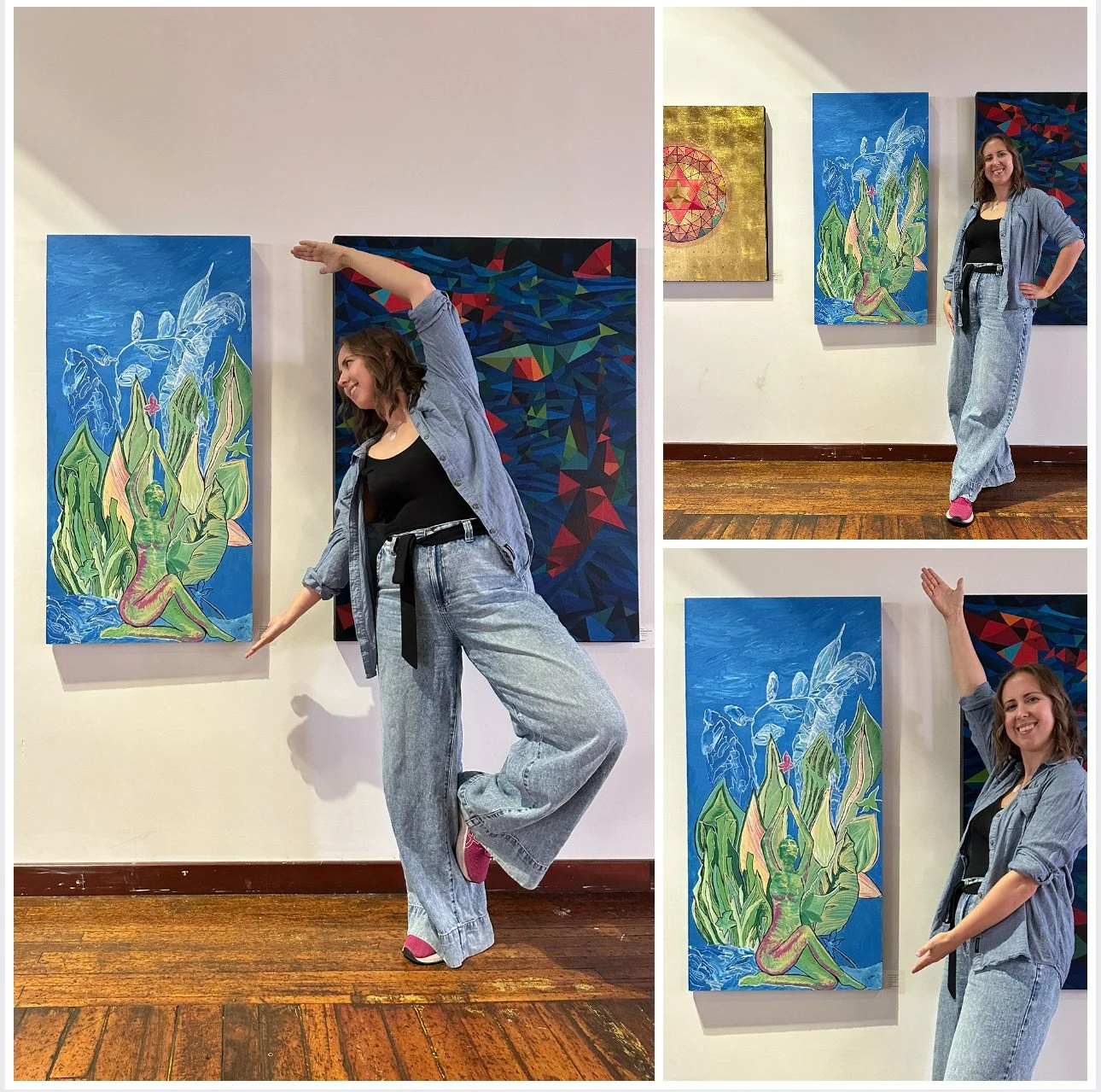 🌿 What happens when 15+ artists share one floor, one studio, and one big vision? You get 𝙀𝙢𝙚𝙧𝙜𝙚𝙣𝙘𝙚 &mdash; and it&rsquo;s about to take over Art Fair Hamilton.⁠
⁠
I&rsquo;m honoured to have this painting featured in "Emergence", a