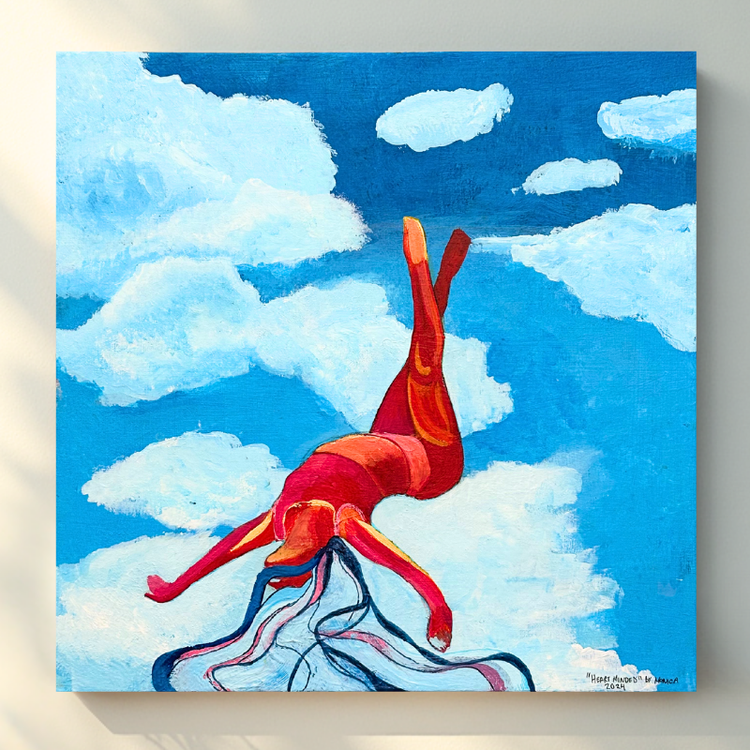 Heart-Minded, original painting by Monica Brinkman