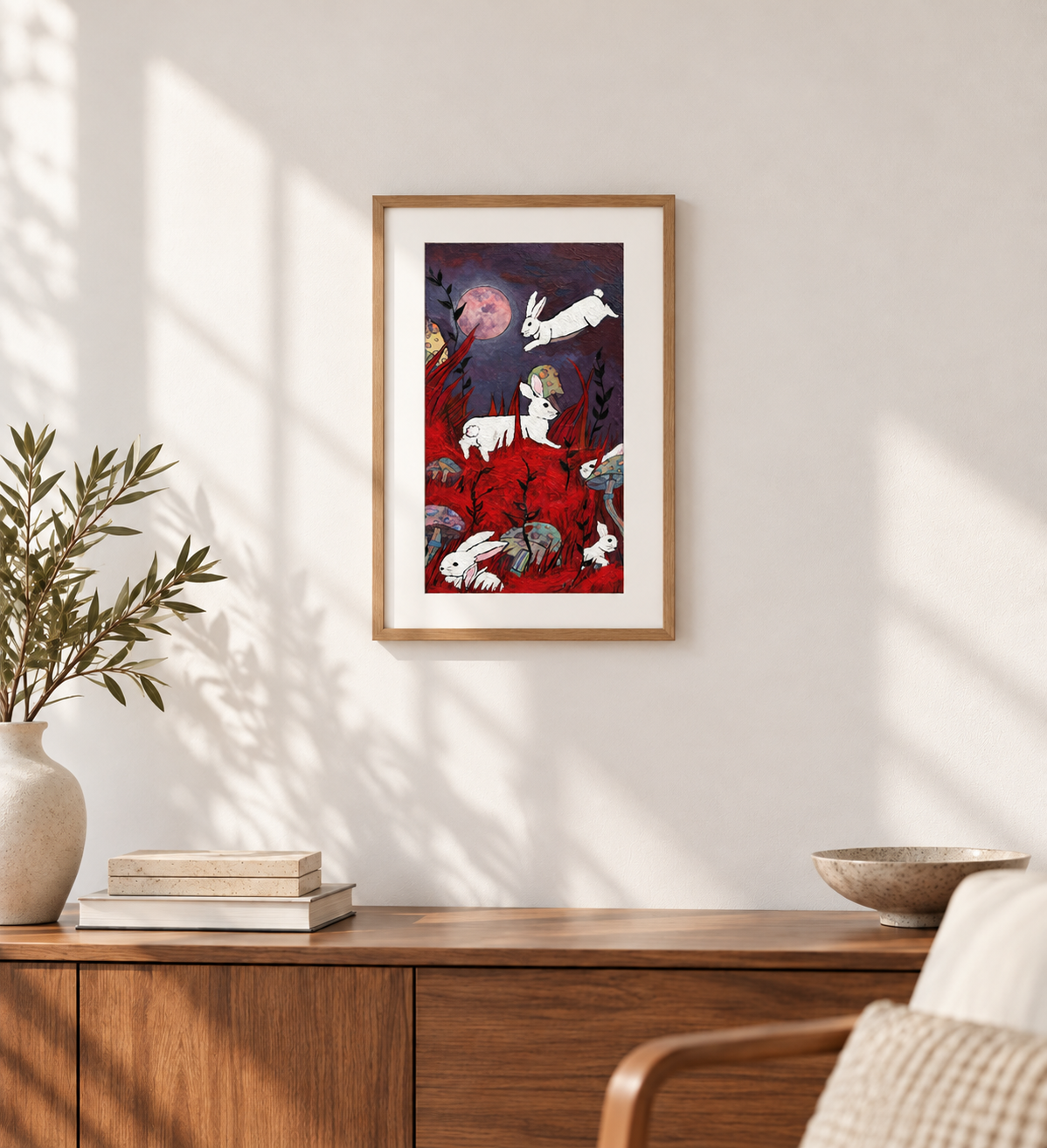 Moonlight Dancing: Fine Art Poster