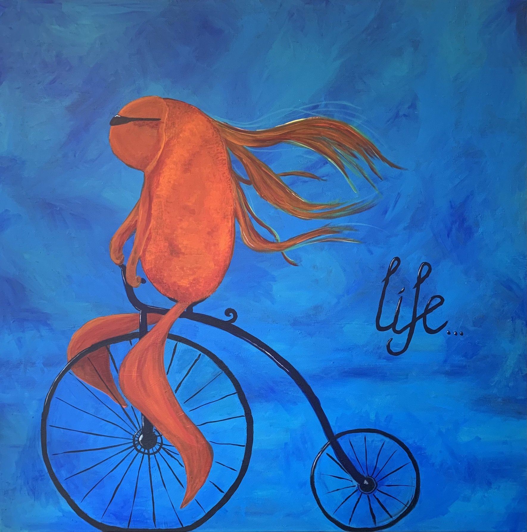 Life, Fish on a Bike