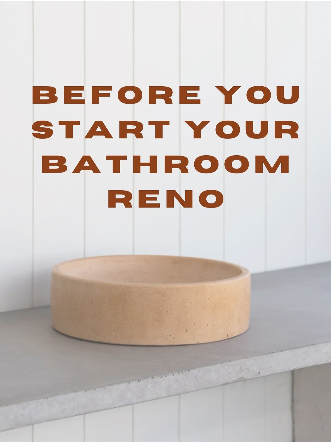 In the big scheme of a home renovation, a bathroom feels like a small room but it&rsquo;s often the most complicated room to design.

Layouts, plumbing, lighting, tiles, tapware&hellip;  the question &ldquo;does this colour match that one?&rdquo; can