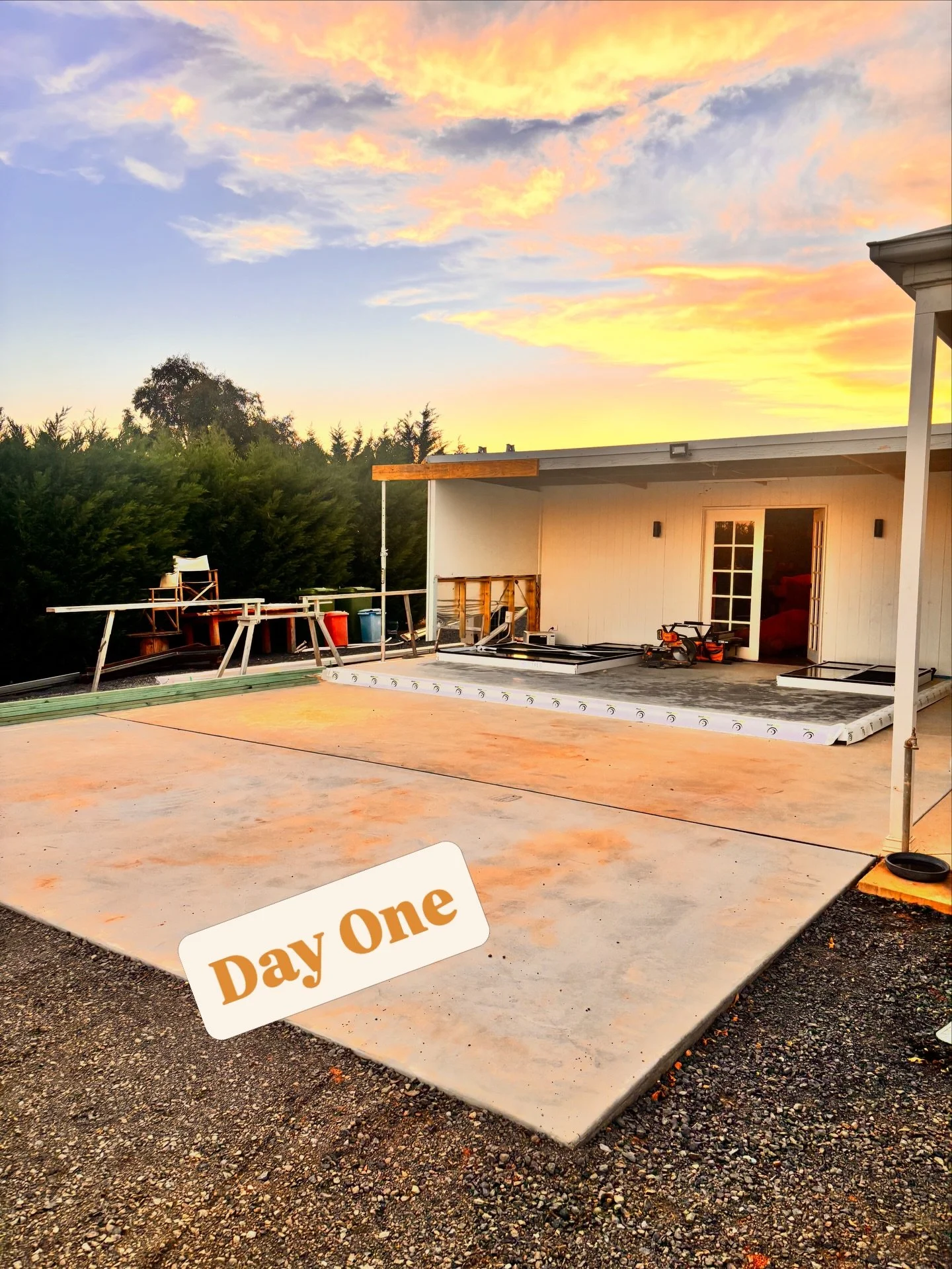 A lot of people may think I married Skidge for his muscular body and quite nature but it was actually due to his knowledge of local trades and now that&rsquo;s paying off because he organised some cracking builders to get this Reno done. My dream job