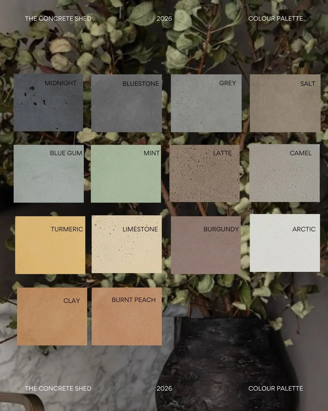 Concrete Colours.

Swipe across to see a few of the colour stacks we have posted out lately. Some dreamy rooms coming up. 

#TheConcreteShed #ConcreteDesign #InteriorInspo #MaterialPalette #ModernHomes