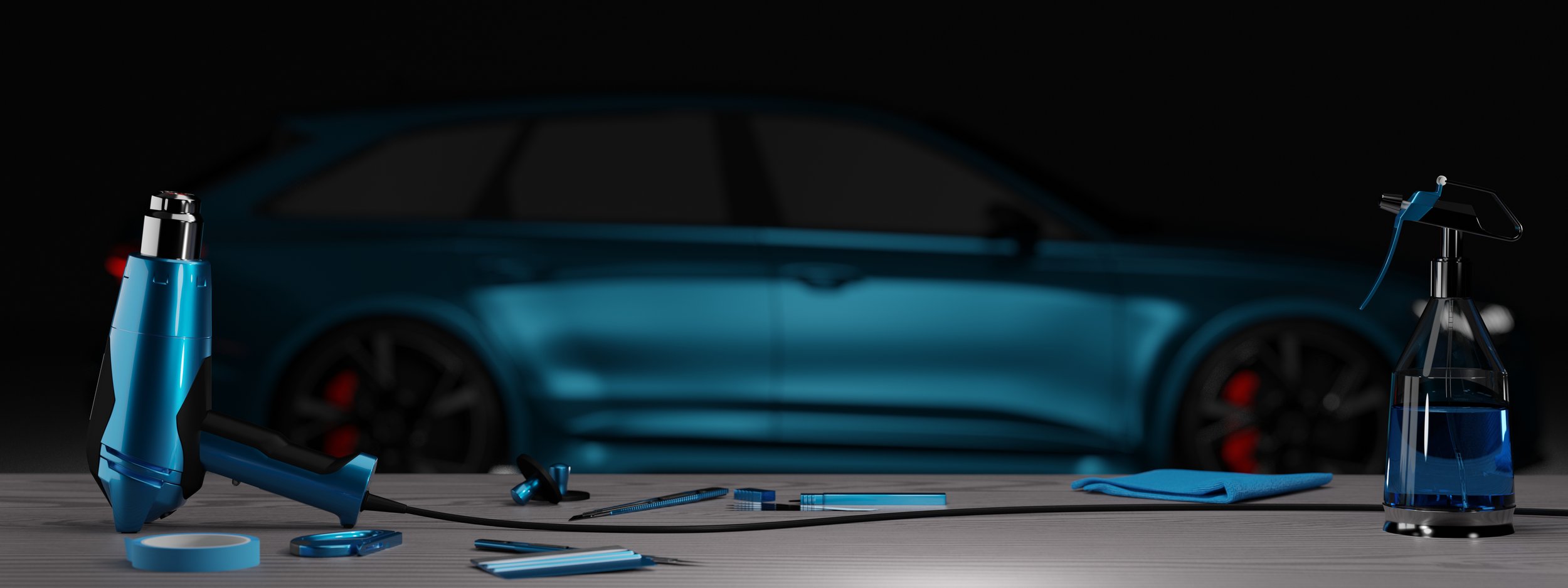 Color changing vehicle wraps