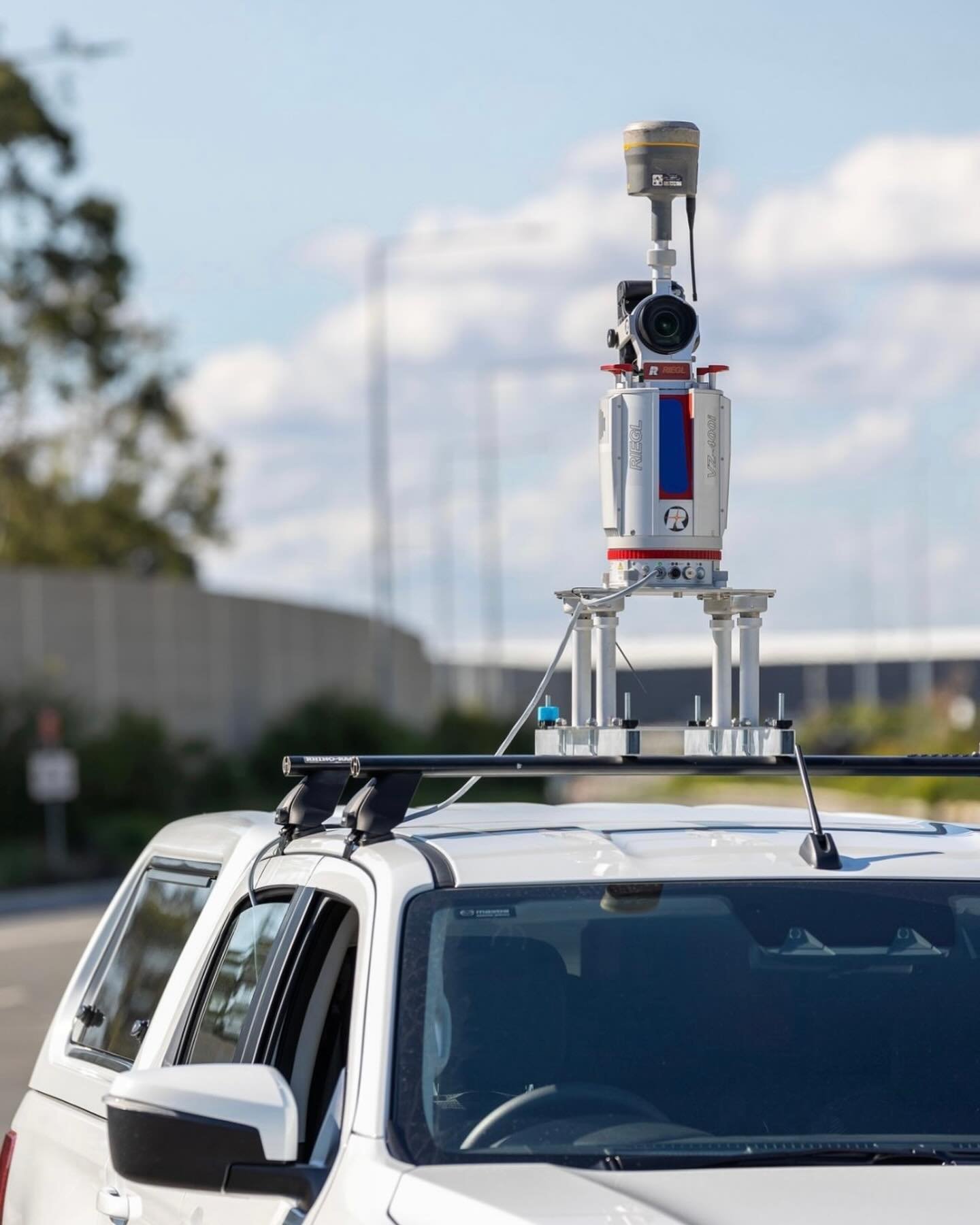 @stantec in Australia are operating the RIEGL VZ-400i RTK scanner to maximise scan productivity from the comfort and safety of their light vehicle. #riegl #surveying #surveylife #laserscanning #ultimatelidar