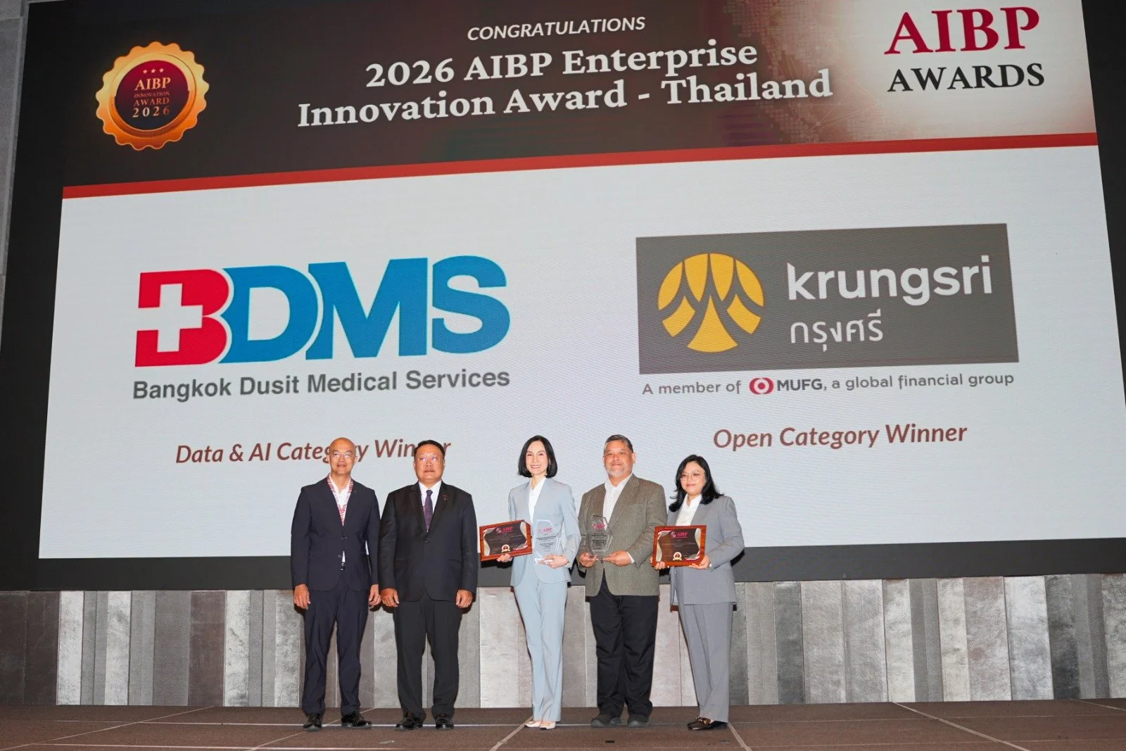 [PRESS RELEASE] Krungsri and BDMS Win 2026 ASEAN Enterprise Innovation Award for Core Banking Modernisation and AI-Driven Clinical Review