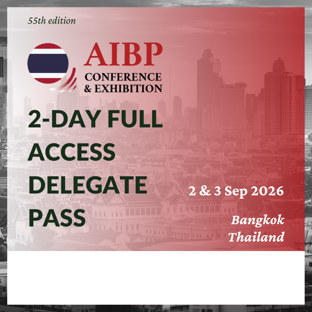 AIBP Conference & Exhibition Thailand 2026, Delegate Pass