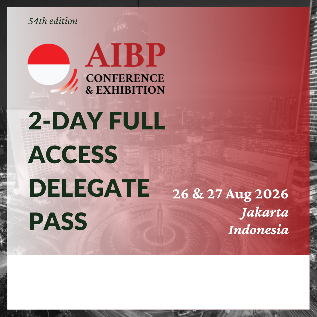 AIBP Conference & Exhibition Indonesia 2026, Delegate Pass