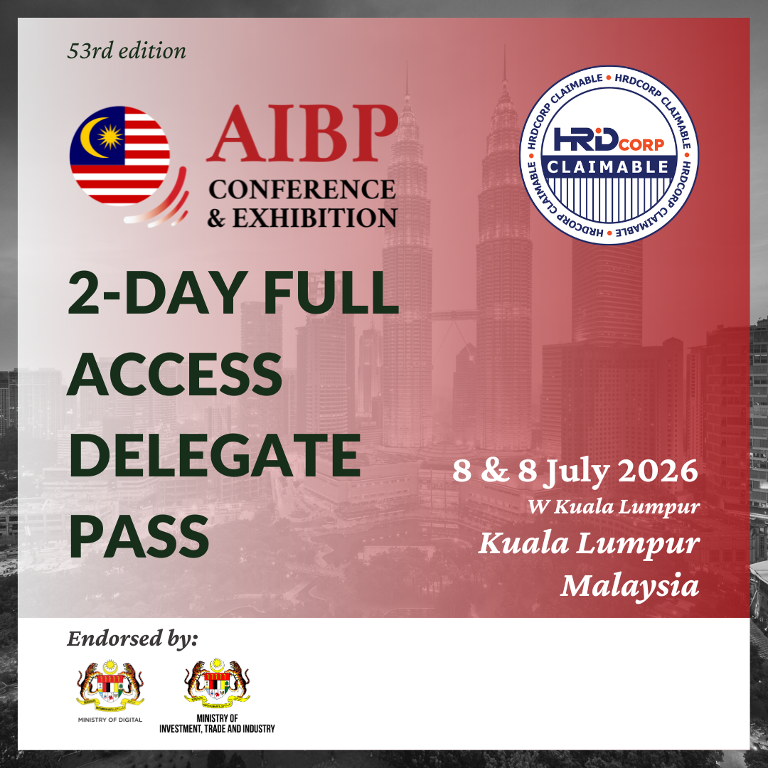 AIBP Conference & Exhibition Malaysia 2026, Delegate Pass