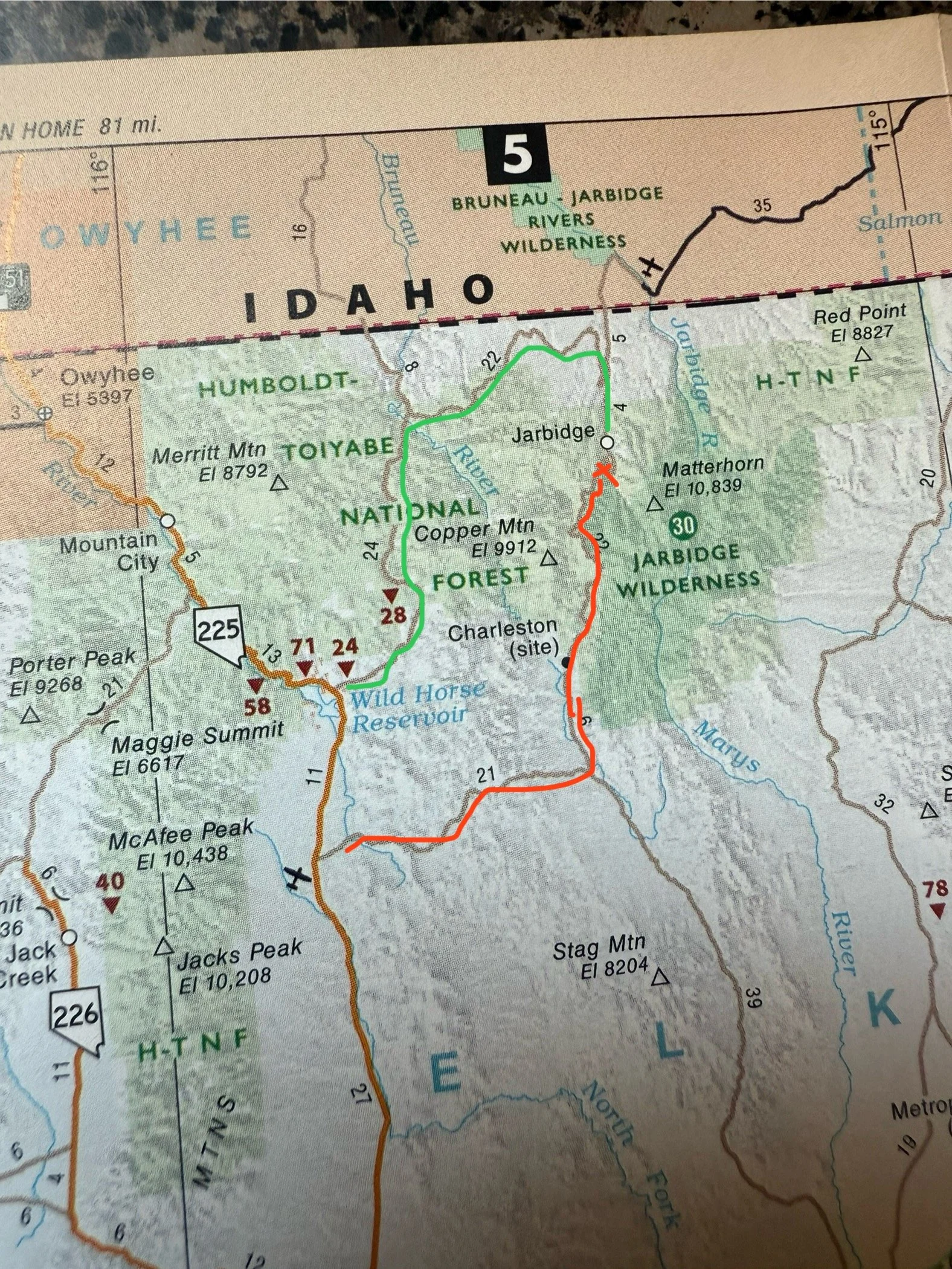 The trail less traveled