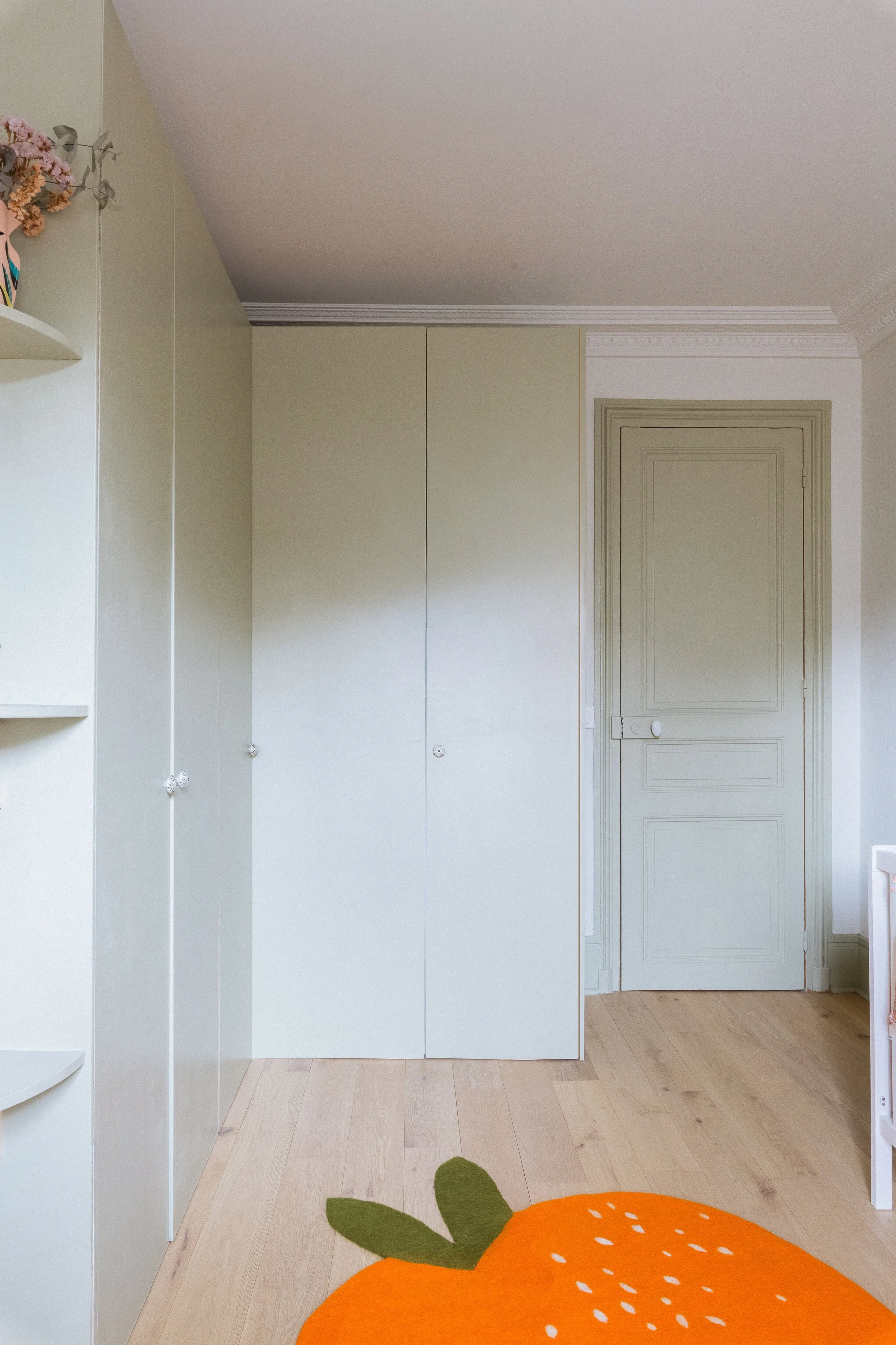 Rénovation chambre enfant - Aménagement dressing sur mesure