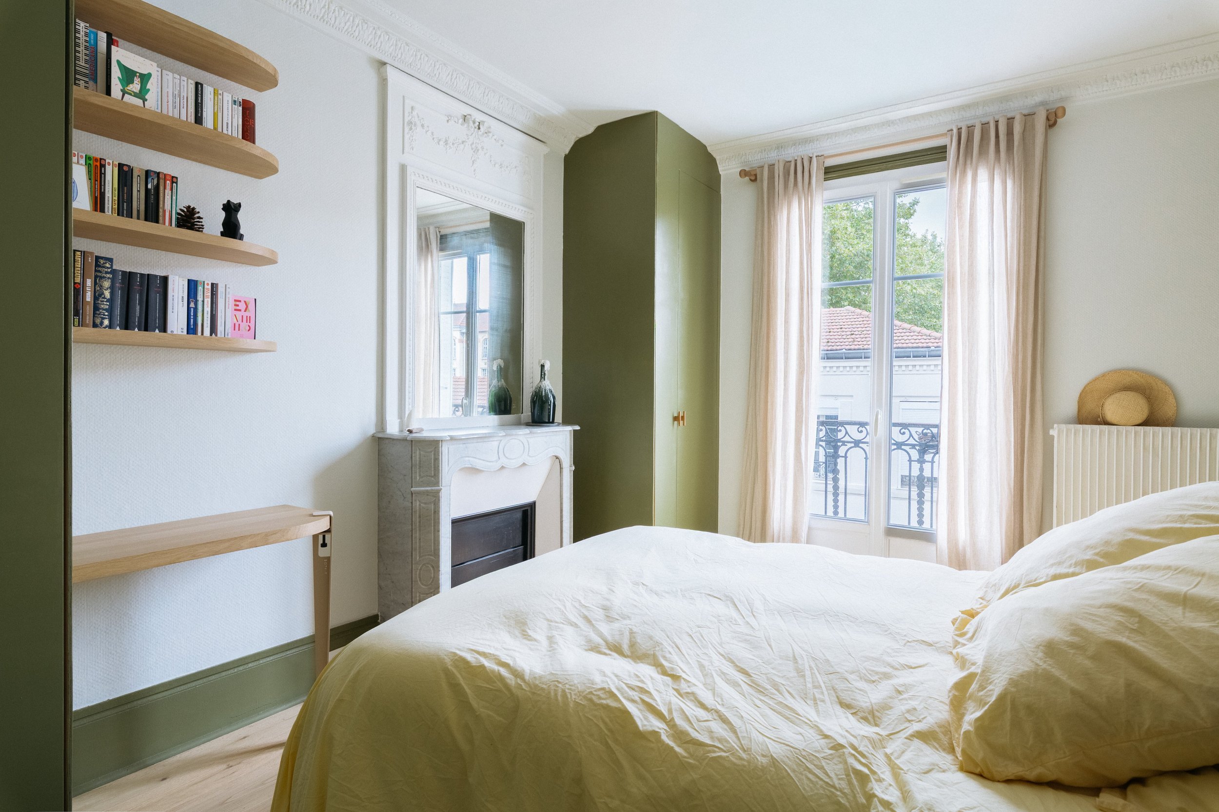 Rénovation chambre parentale - Aménagement dressing sur mesure