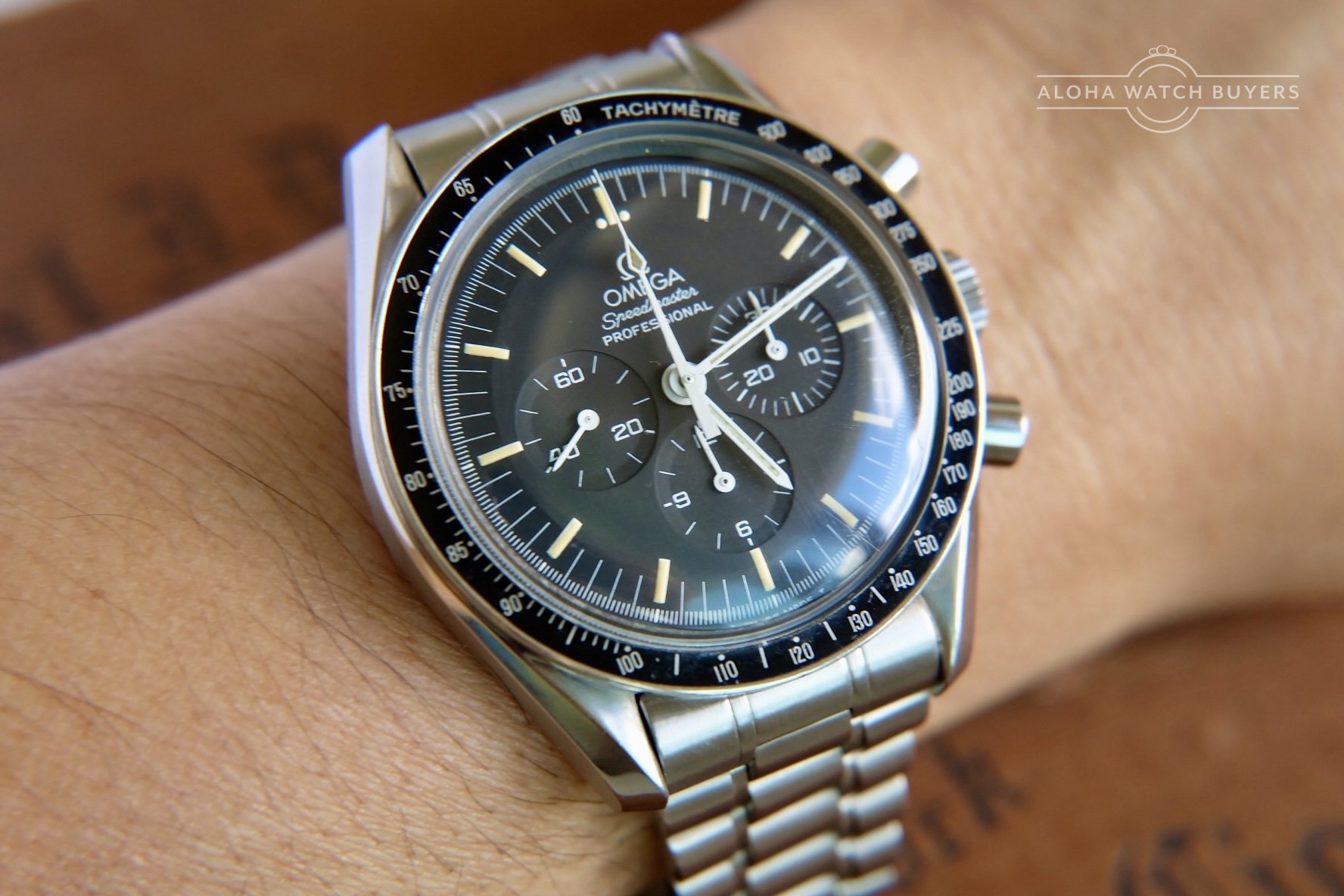 1985 Omega Speedmaster 42mm Professional 145.0022