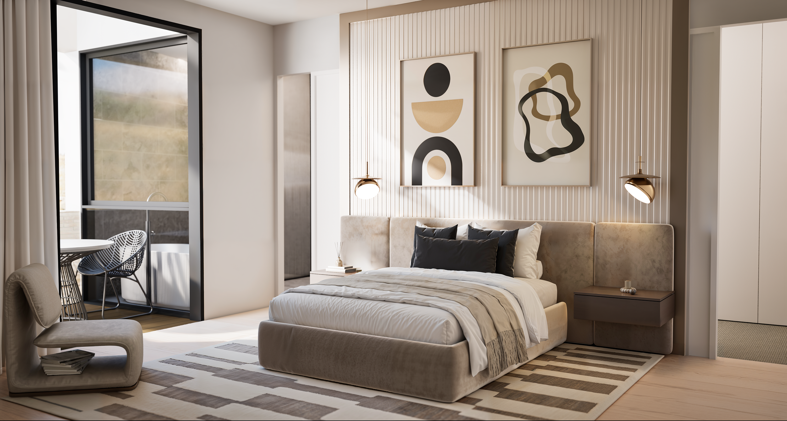 South Yarra - Bedroom