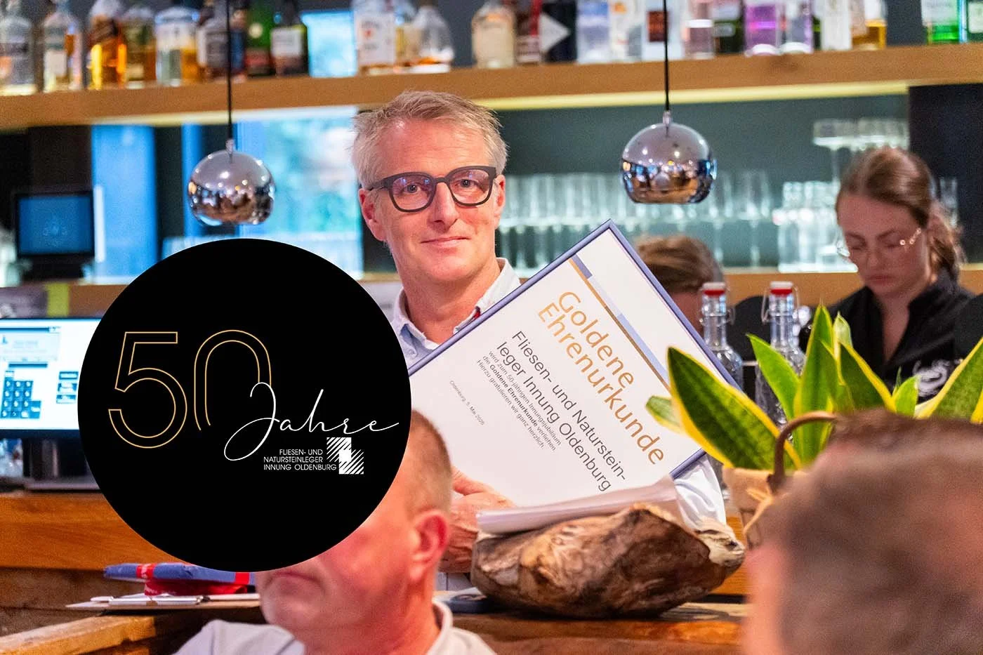Fliesen- und Natursteinleger-Innung Oldenburg feiert 50. Geburtstag