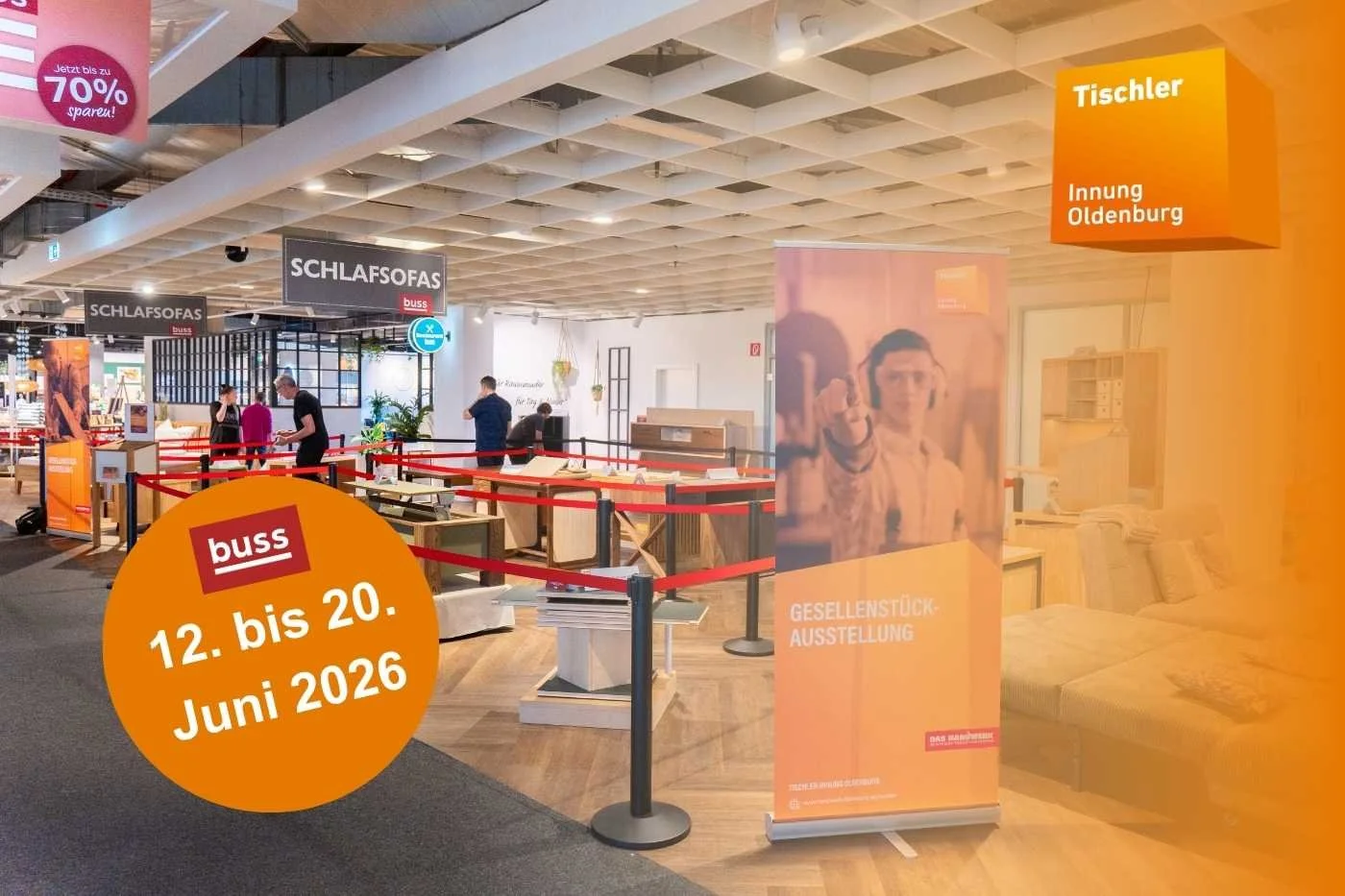 Die Ausstellung findet vom 12. bis 20. Juni 2026 statt.
